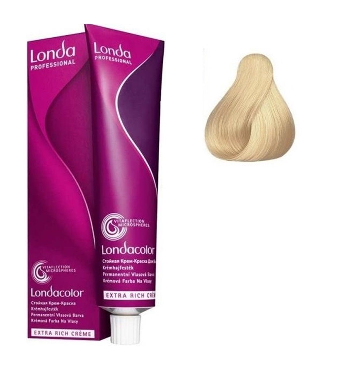 Vopsea de Par 12/89 Permanenta - Londacolor Blond Cenusiu Perlat - Londa - HNIcosmetice.ro