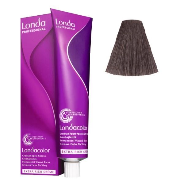 Vopsea de Par 6/16 Permanenta - Londacolor Blond Inchis Cenusiu - Londa