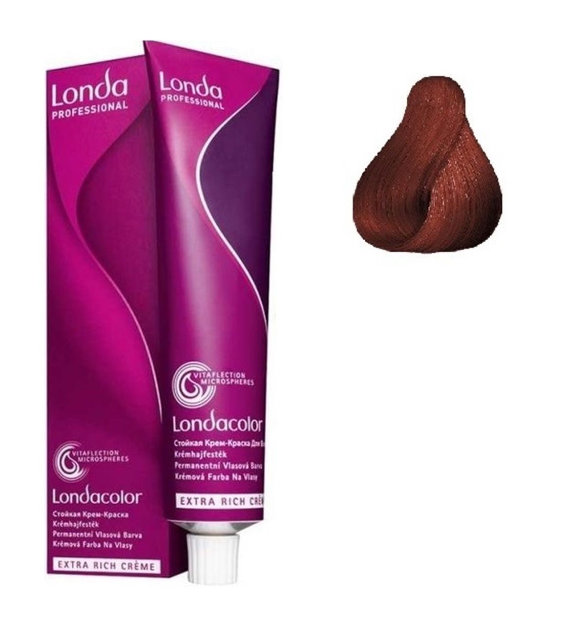 Vopsea de Par 6/44 Permanenta - Londacolor Blond Cupru Inchis - Londa - HNIcosmetice.ro