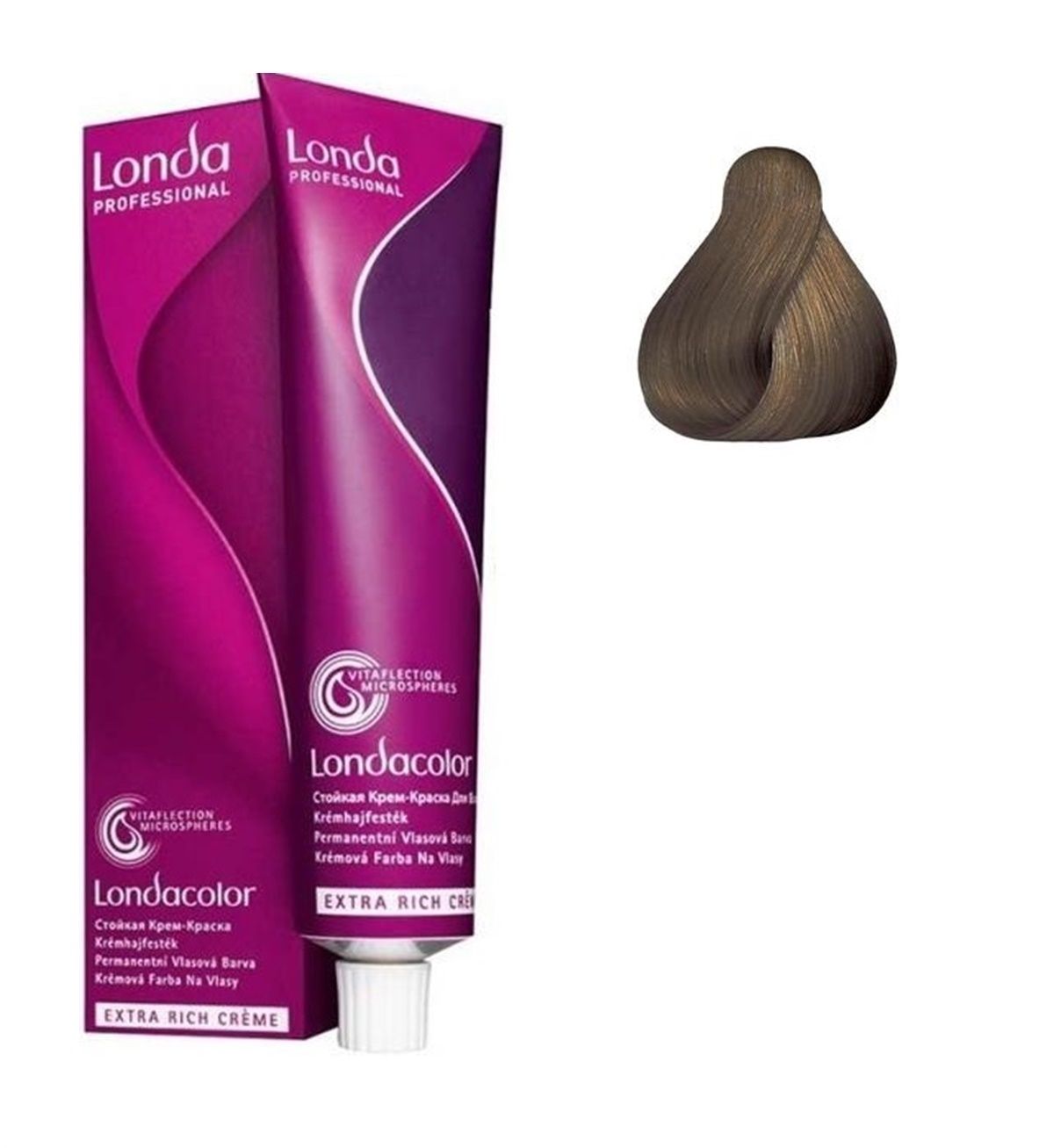 Vopsea de Par 6/71 Permanenta - Londacolor Blond Cenusiu Maro Inchis - Londa - HNIcosmetice.ro