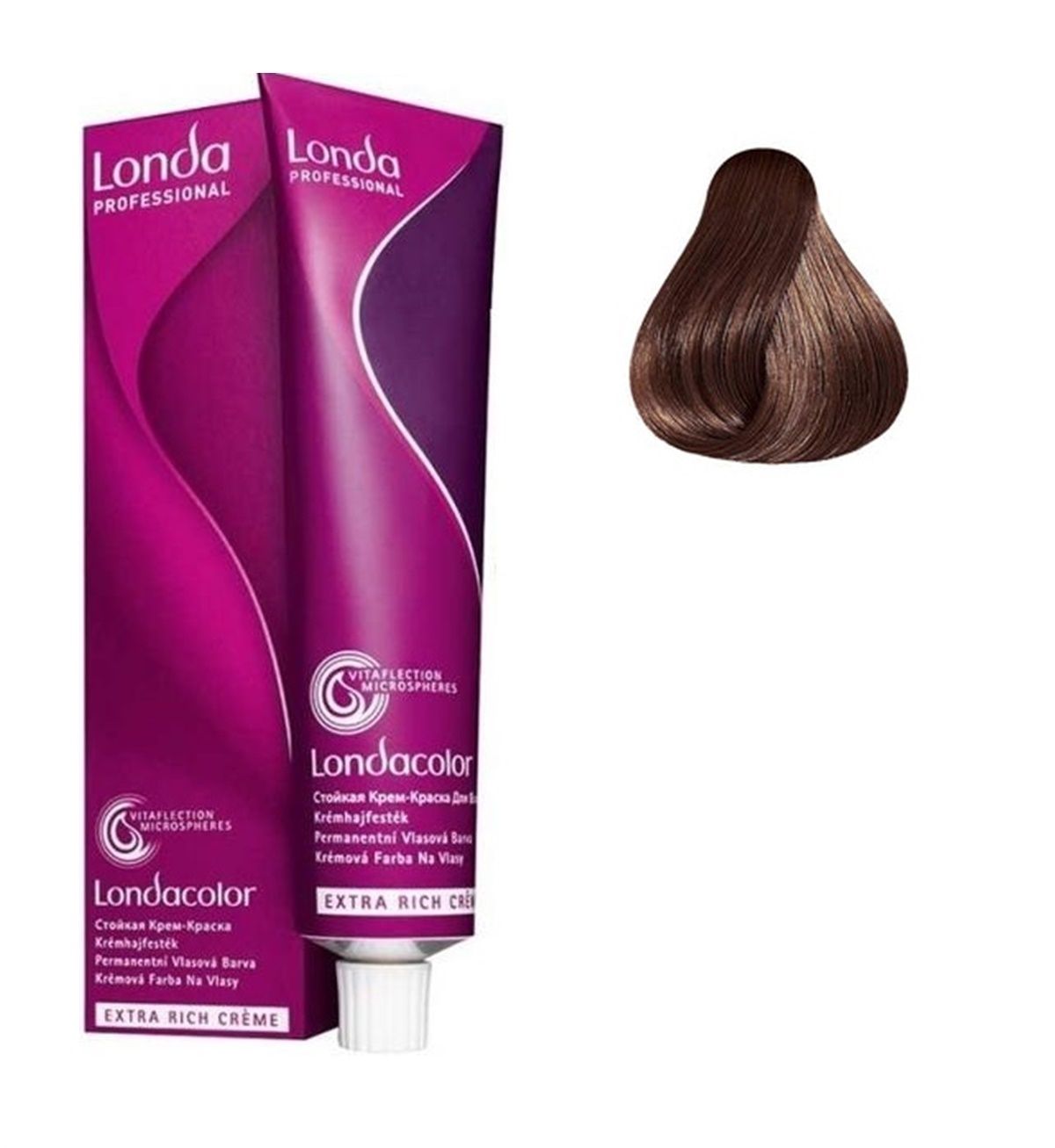 Vopsea de Par 6/73 Permanenta - Londacolor Blond Maro Auriu Inchis - Londa - HNIcosmetice.ro