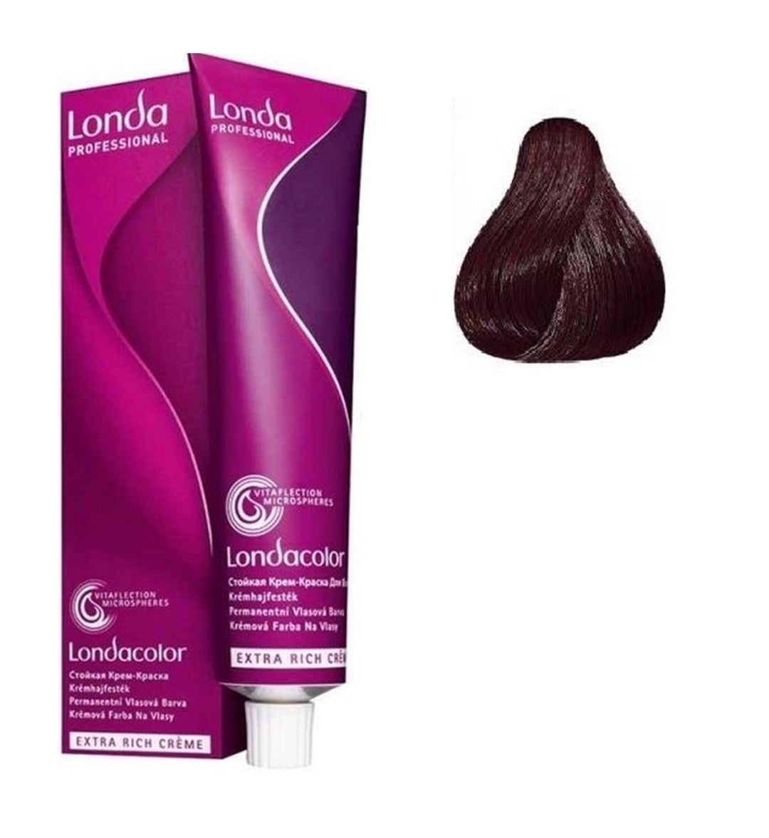 Vopsea de Par 6/75 Permanenta - Londacolor Blond Maro Roscat Inchis - Londa