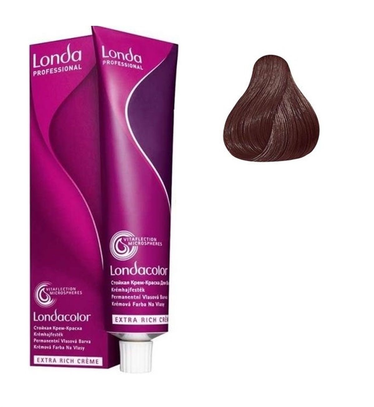 Vopsea de Par 6/77 Permanenta - Londacolor Blond Maro Intens Inchis - Londa - HNIcosmetice.ro