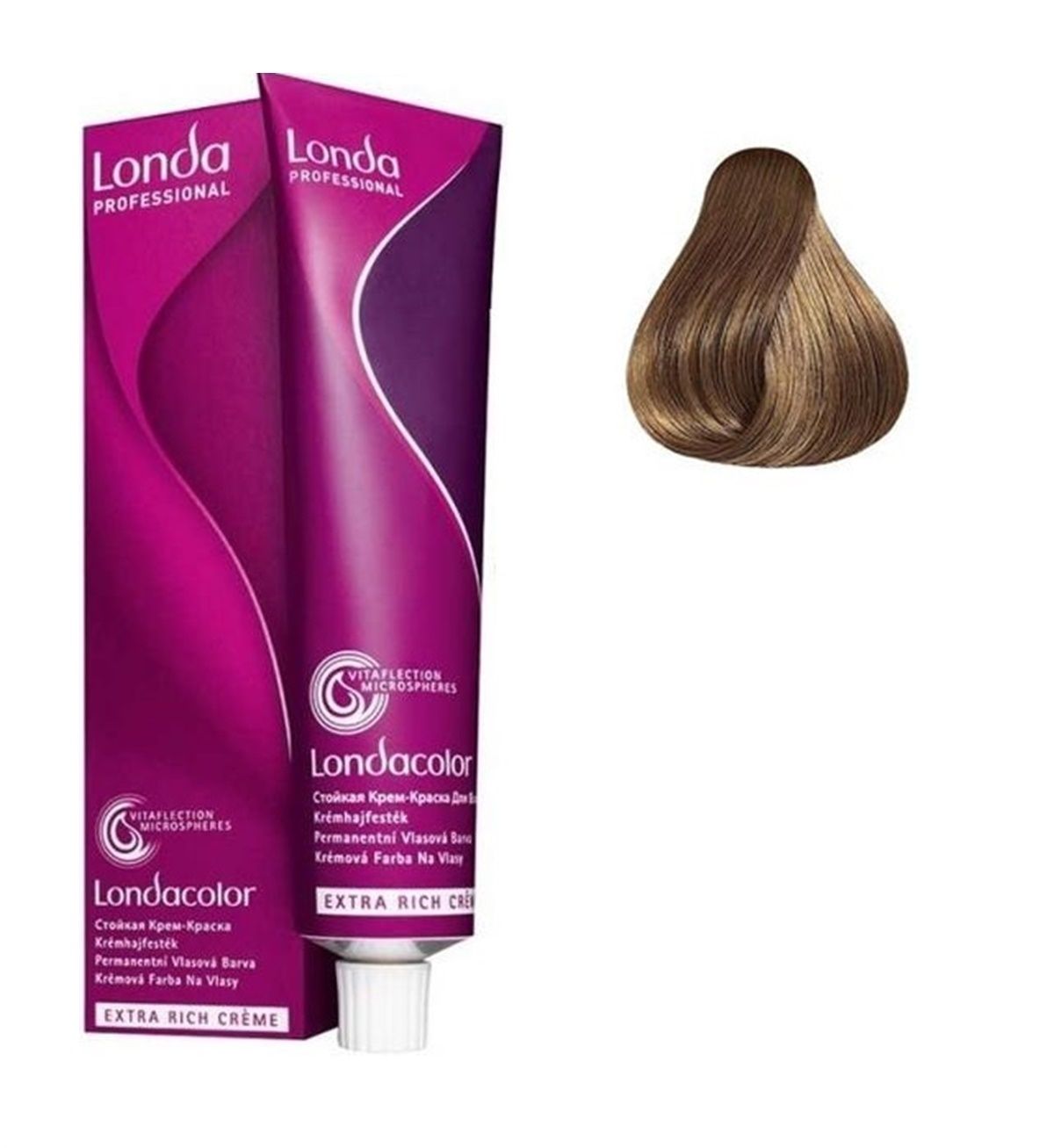 Vopsea de Par 7/ Permanenta - Londacolor Blond Natural Mediu - Londa - HNIcosmetice.ro
