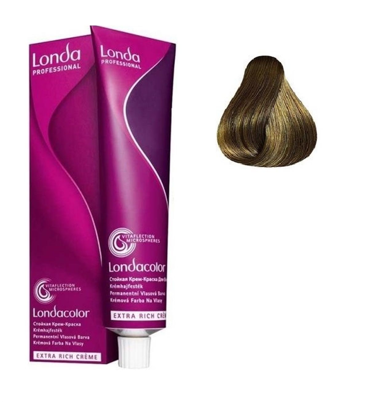 Vopsea de Par 7/0 Permanenta - Londacolor Blond Mediu - Londa - HNIcosmetice.ro