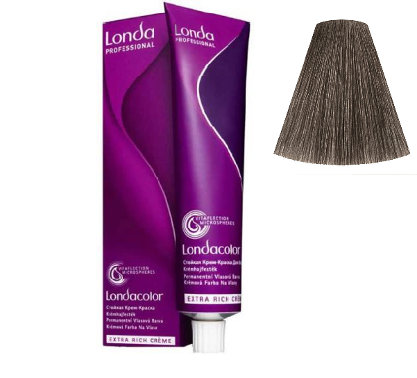 Vopsea de Par 7/18 Permanenta - Londacolor Blond Cenusiu Perlat Mediu - Londa - HNIcosmetice.ro