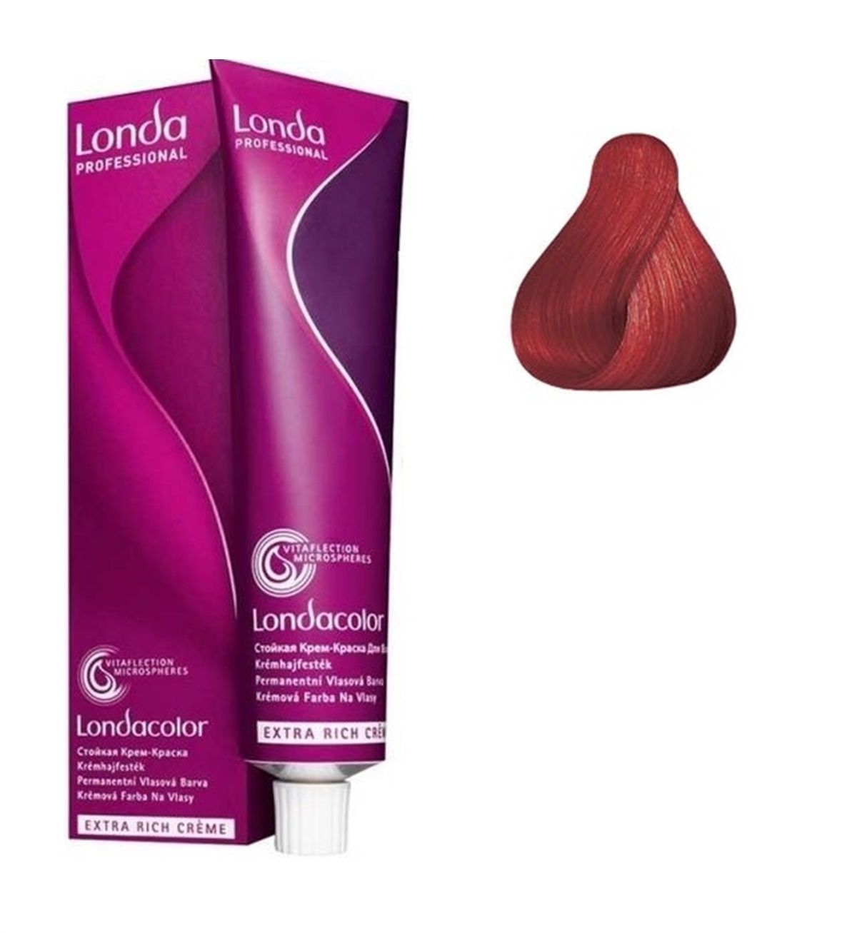 Vopsea de Par 7/45 Permanenta - Londacolor Blond Cupru Intens Mediu - Londa - HNIcosmetice.ro