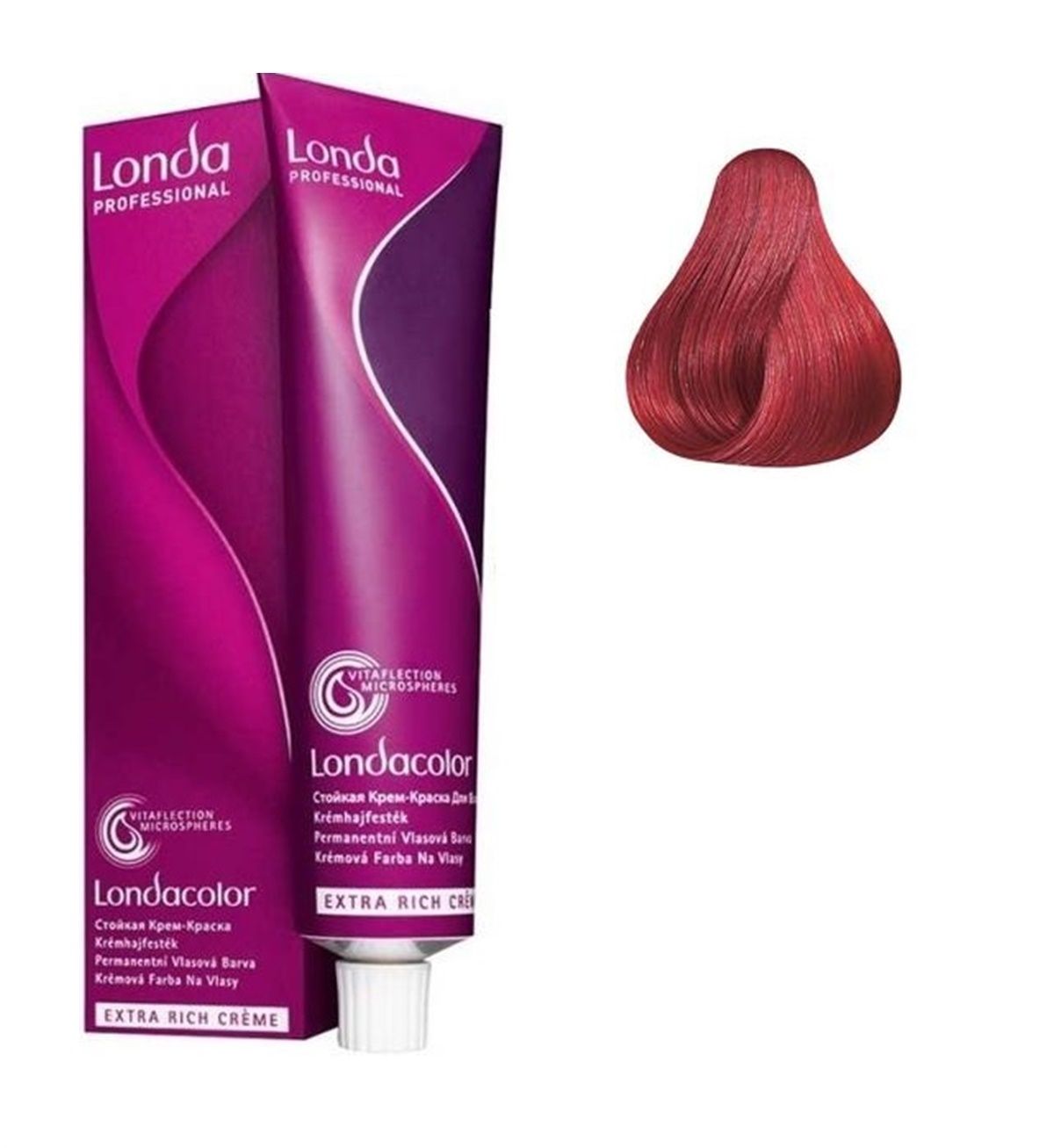 Vopsea de Par 7/46 Permanenta - Londacolor Blond Cupru Violet Mediu - Londa - HNIcosmetice.ro