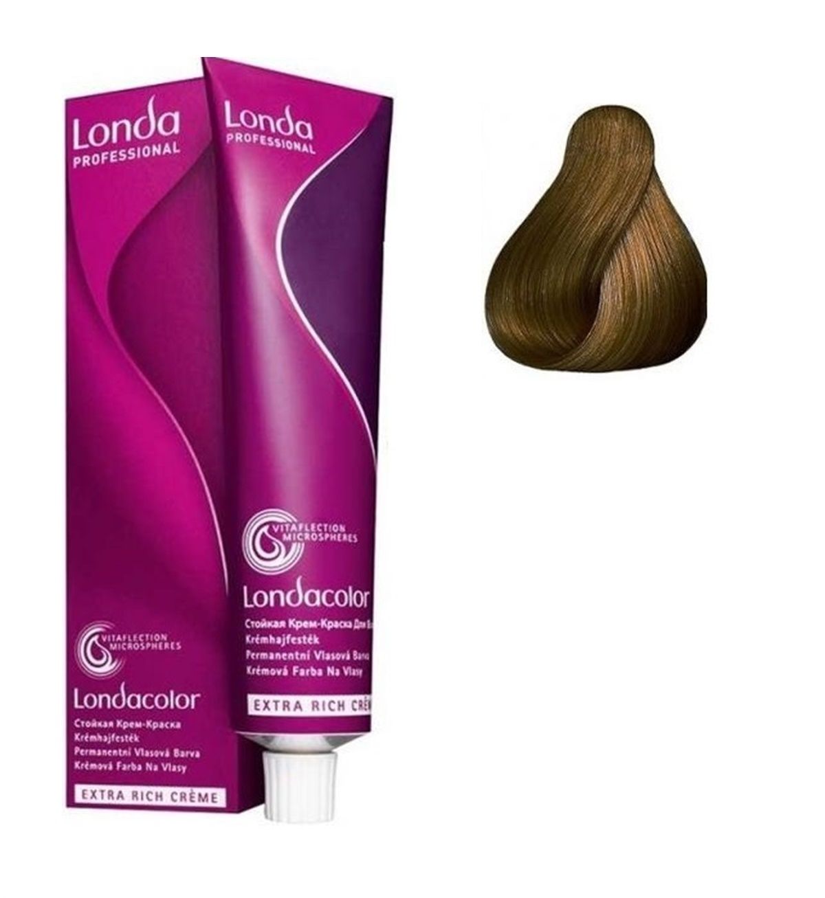 Vopsea de Par 7/73 Permanenta - Londacolor Blond Maro Auriu Mediu - Londa - HNIcosmetice.ro