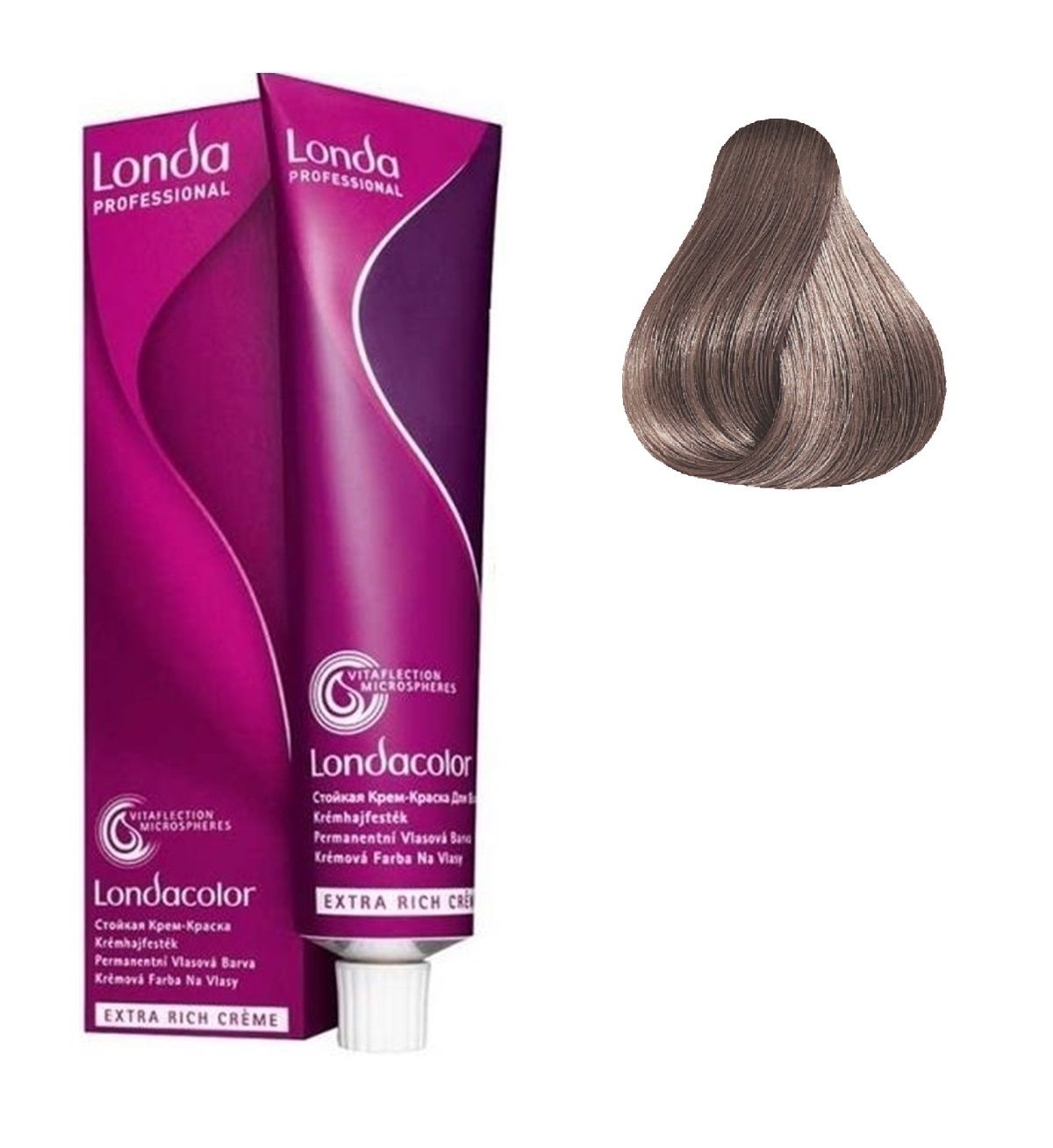 Vopsea de Par 7/89 Permanenta - Londacolor Blond Mediu Albastrui Perlat - Londa - HNIcosmetice.ro