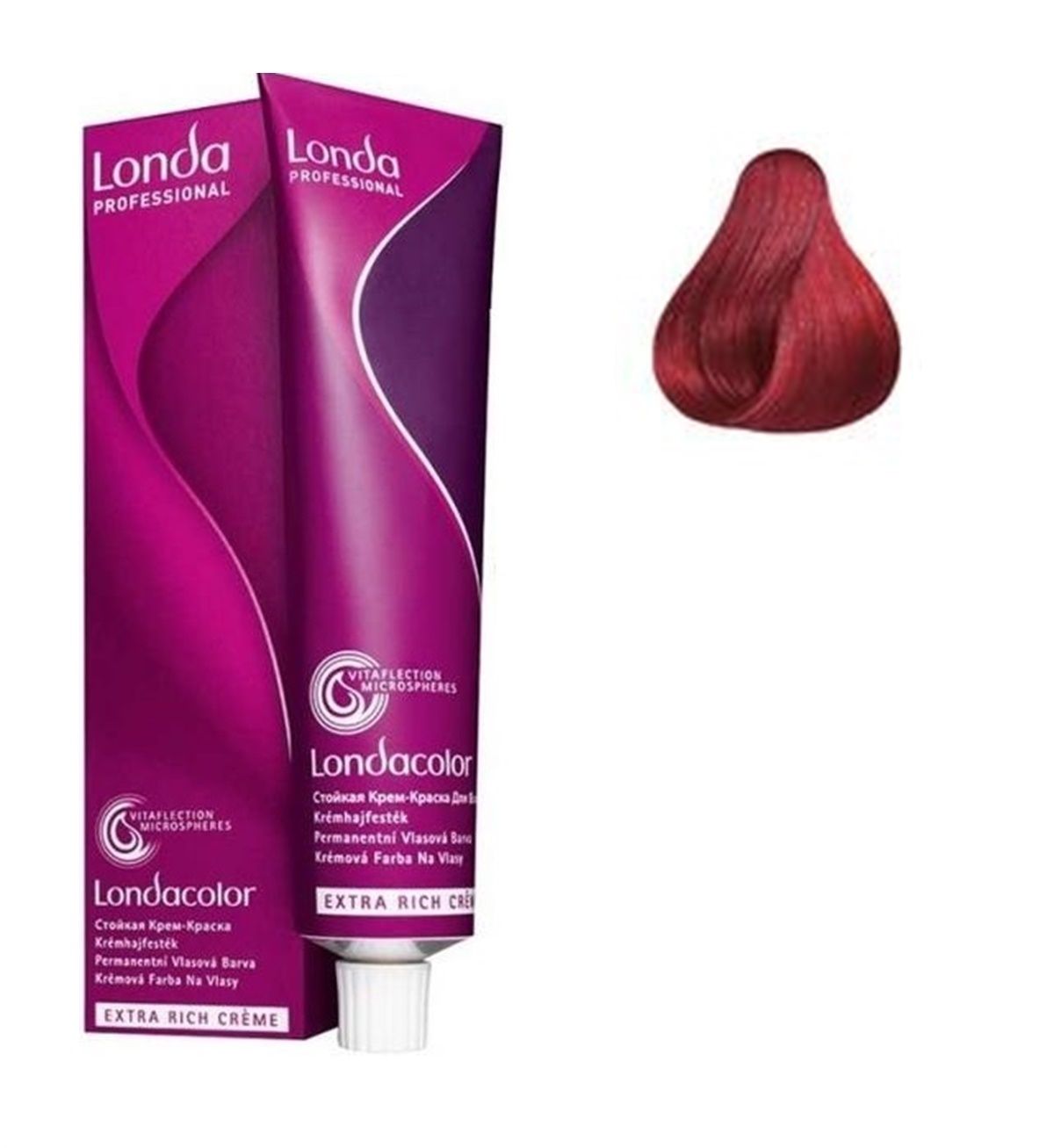 Vopsea de Par 8/46 Permanenta - Londacolor Blond Cupru Violet Deschis - Londa - HNIcosmetice.ro