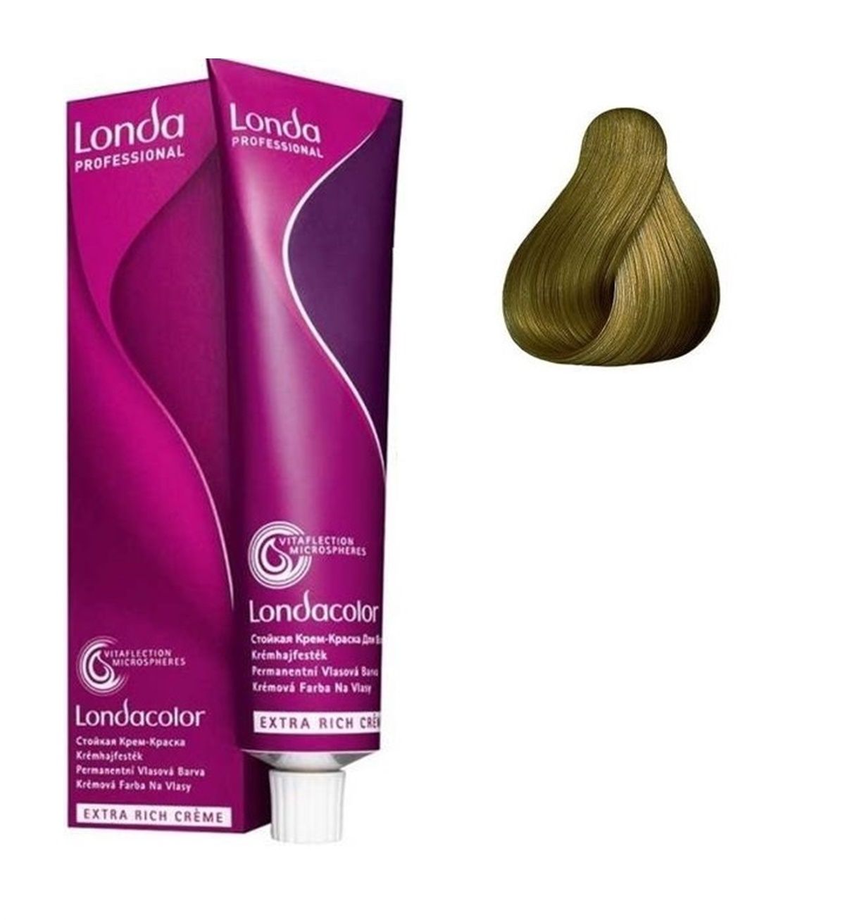 Vopsea de Par 8/71 Permanenta - Londacolor Blond Maro Cenusiu Deschis - Londa - HNIcosmetice.ro