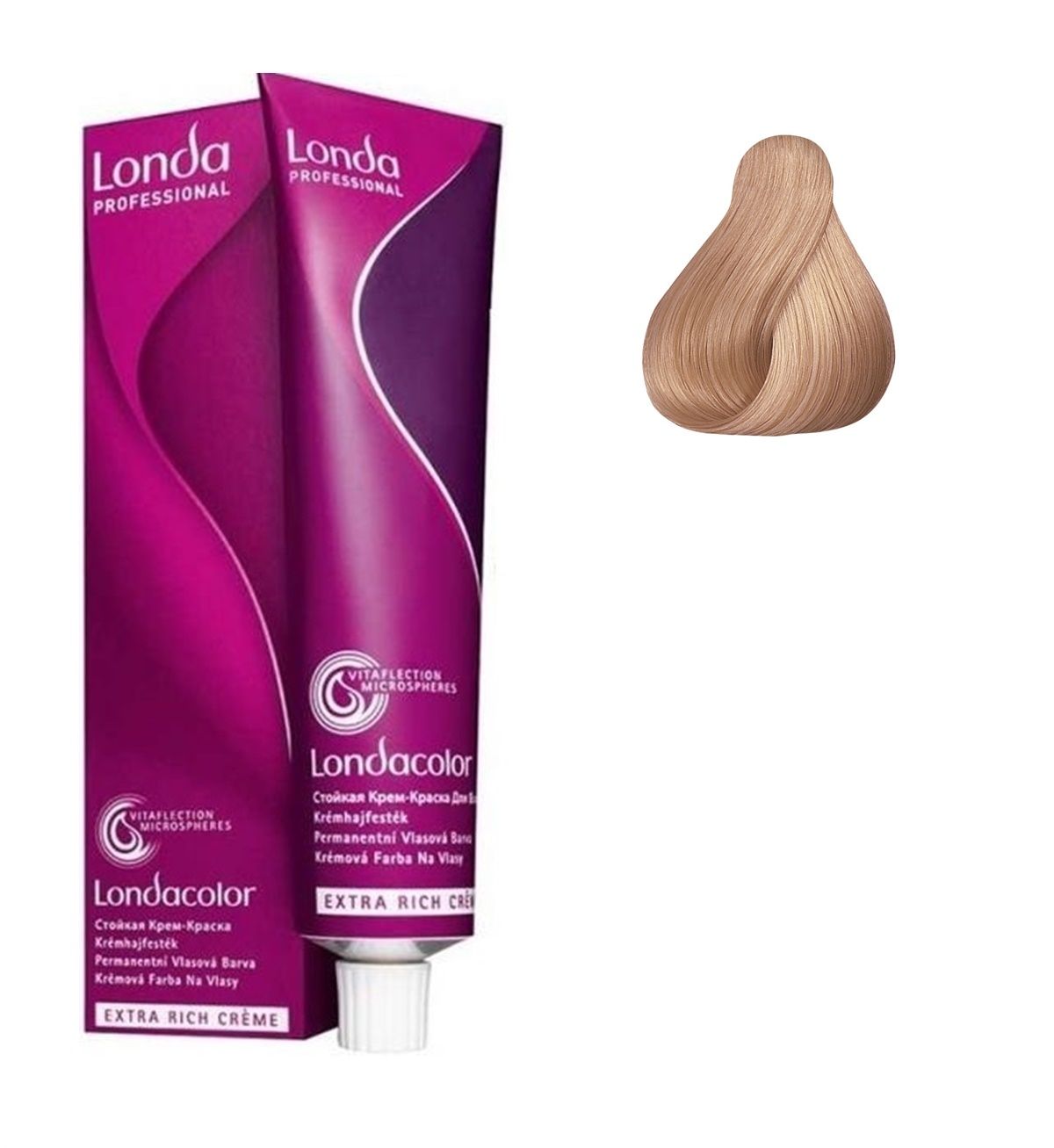 Vopsea de Par 8/96 Permanenta - Londacolor Blond Violet Cenusiu Deschis - Londa - HNIcosmetice.ro