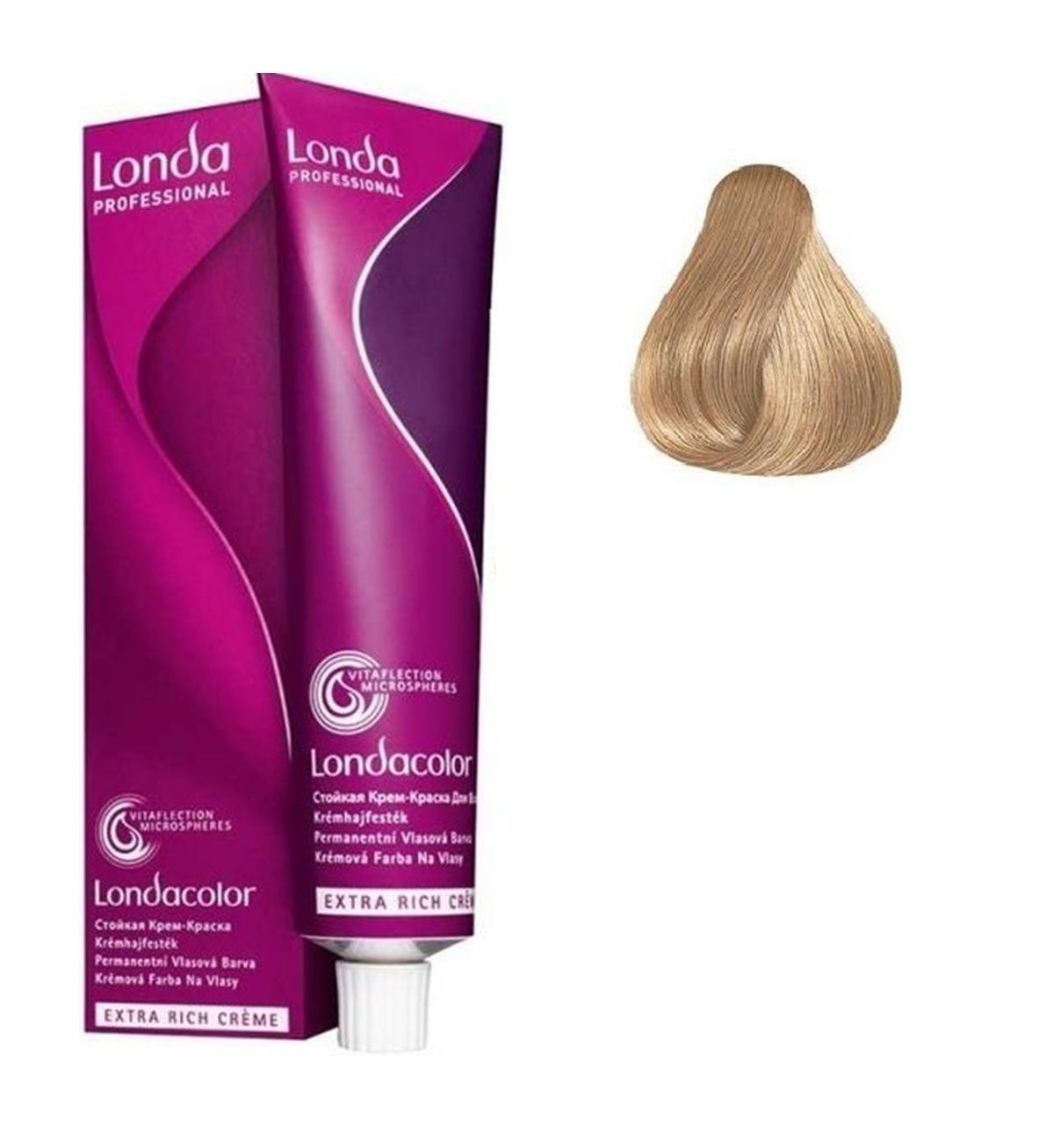 Vopsea de Par 9/1 Permanenta - Londacolor Blond Cenusiu Luminos - Londa - HNIcosmetice.ro