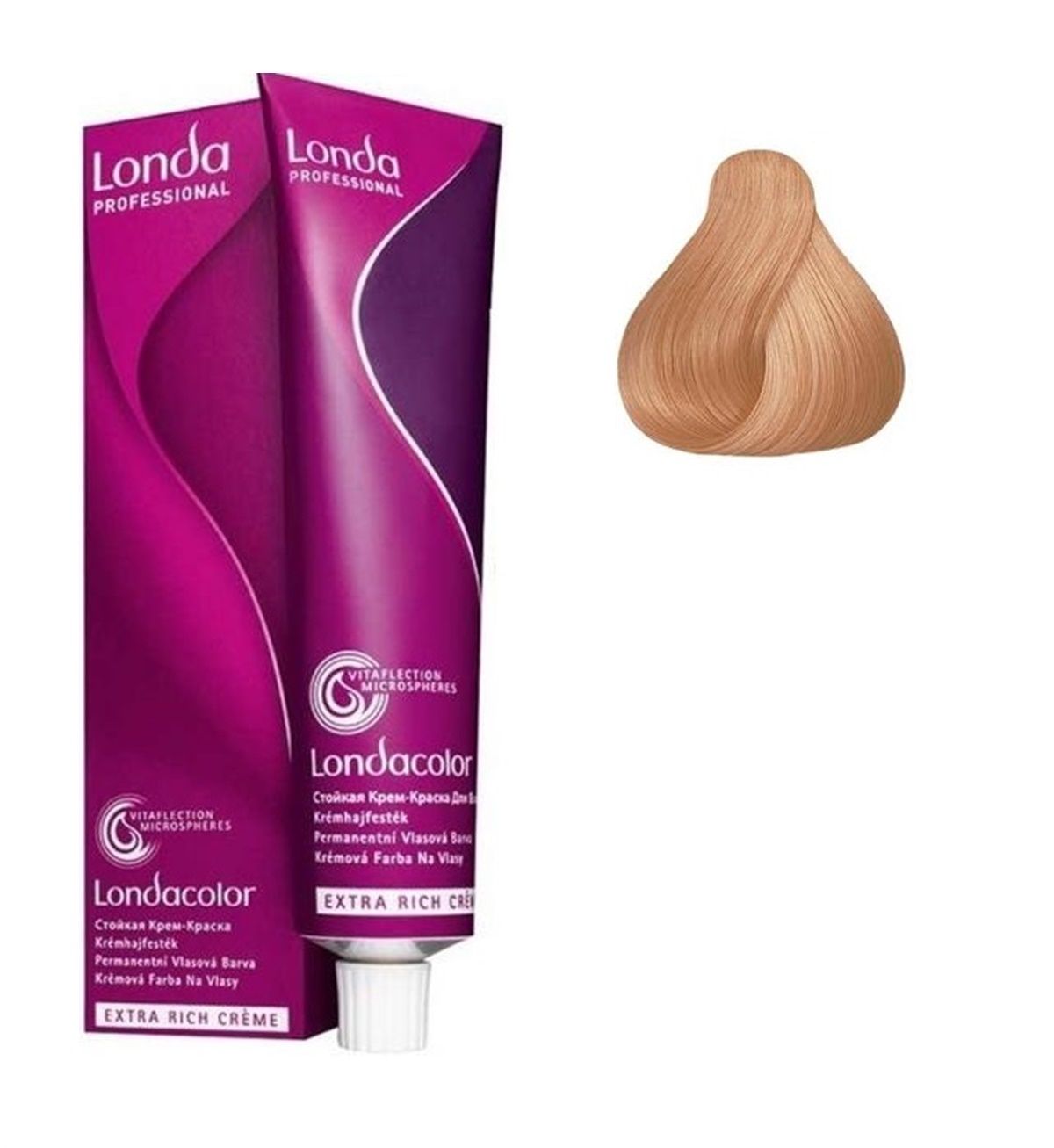 Vopsea de Par 9/7 Permanenta - Londacolor Blond Maro Luminos - Londa - HNIcosmetice.ro