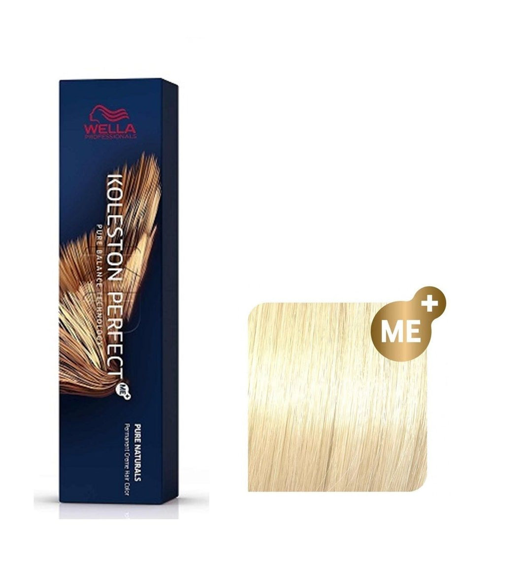 Vopsea de Par 10/0 Permanenta - Pure Naturals Koleston Perfect Me+ Blond Foarte Deschis - Wella