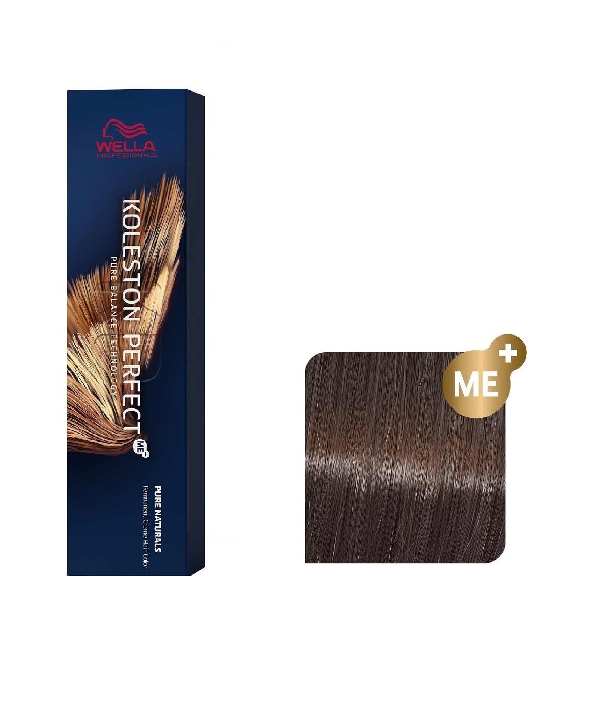 Vopsea de Par 6/00 Permanenta - Pure Naturals Koleston Perfect Me+ Blond Inchis Natural Intens - Wella - HNIcosmetice.ro