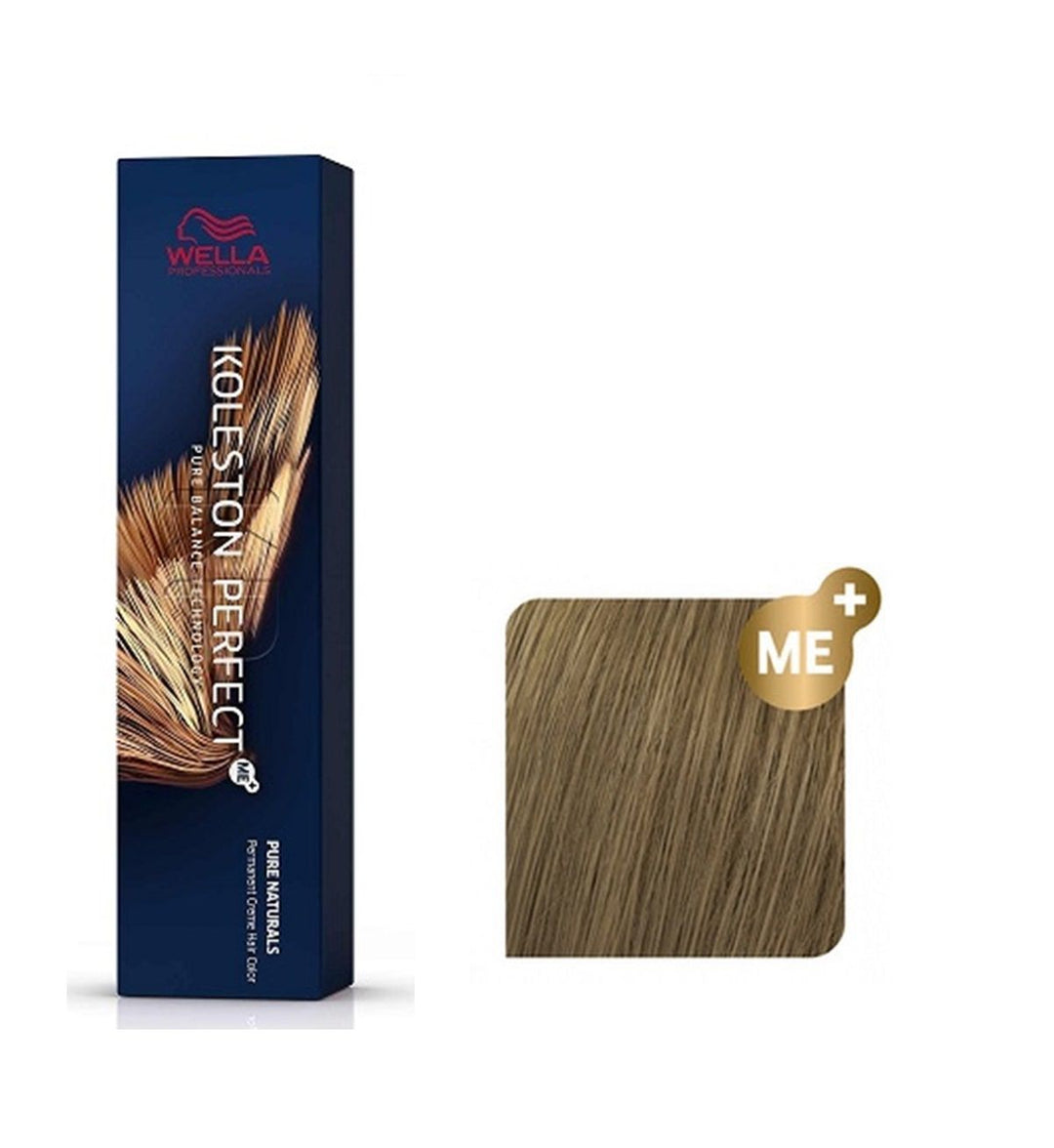 Vopsea de Par 88/02 Permanenta - Pure Naturals Koleston Perfect Me+ Blond Natural Mat Deschis - Wella