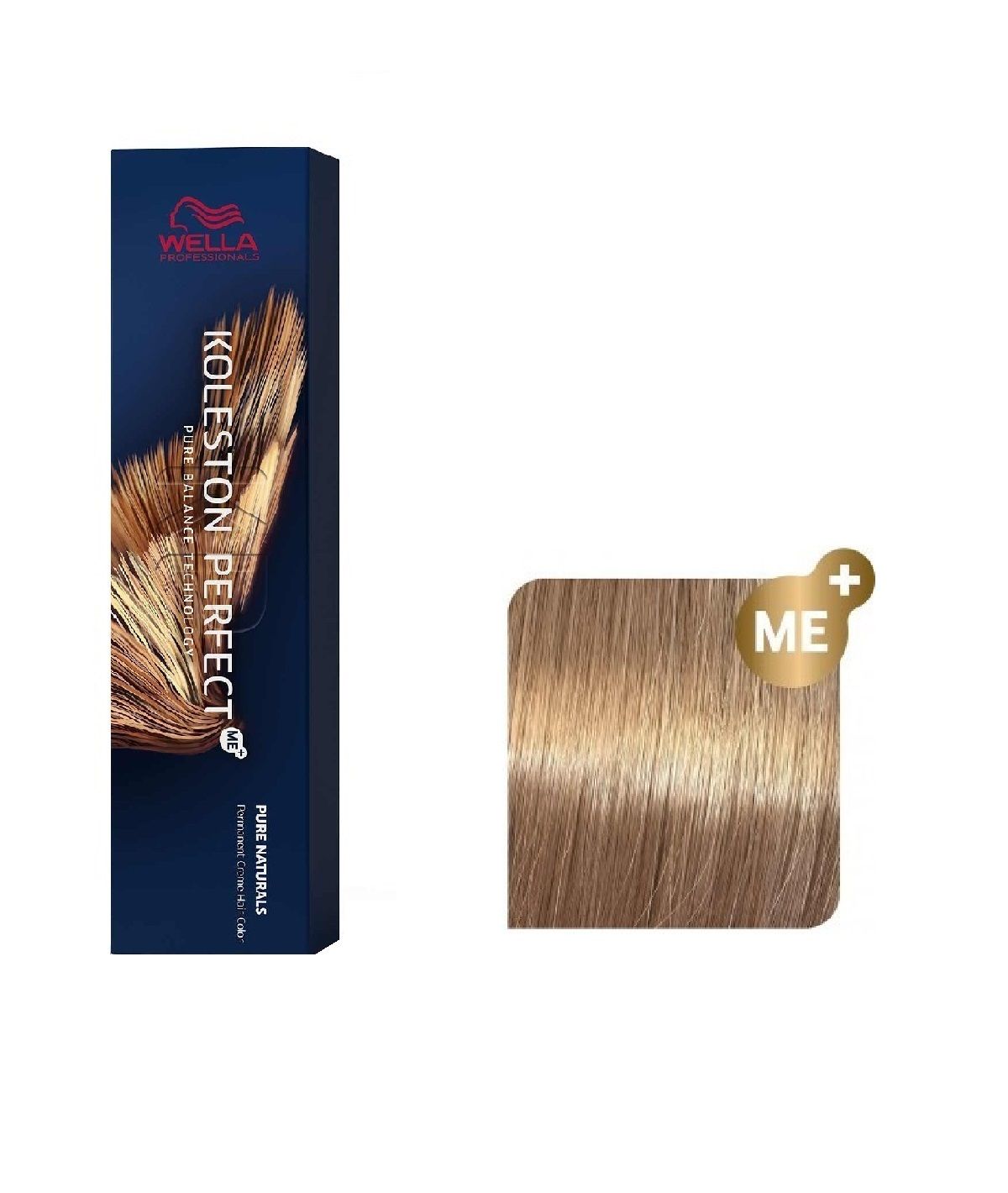 Vopsea de Par 9/0 Permanenta - Pure Naturals Koleston Perfect Me+ Blond Luminos Natural - Wella - HNIcosmetice.ro