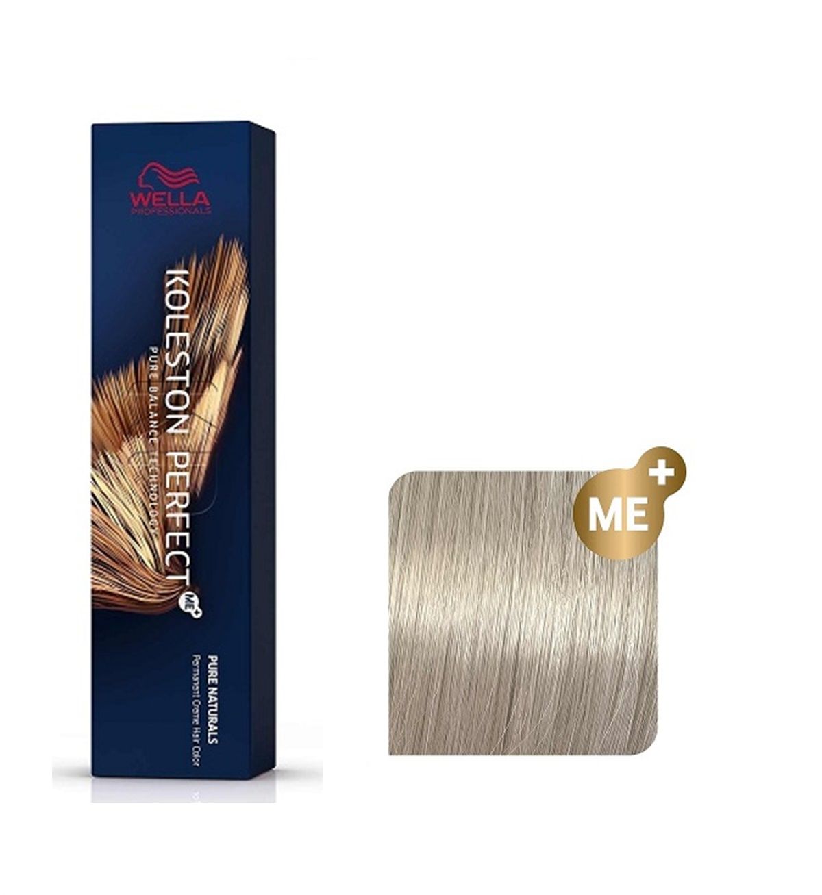 Vopsea de Par 10/1 Permanenta - Rich Naturals Koleston Perfect Me+ Blond Cenusiu Deschis Luminos 60ml - Wella - HNIcosmetice.ro