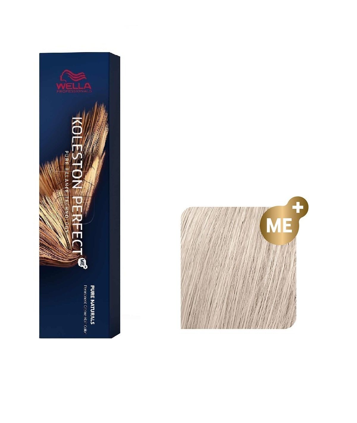 Vopsea de Par 10/16 Permanenta - Rich Naturals Koleston Perfect Me+ Blond Luminos Deschis Cenusiu Violet - Wella - HNIcosmetice.ro