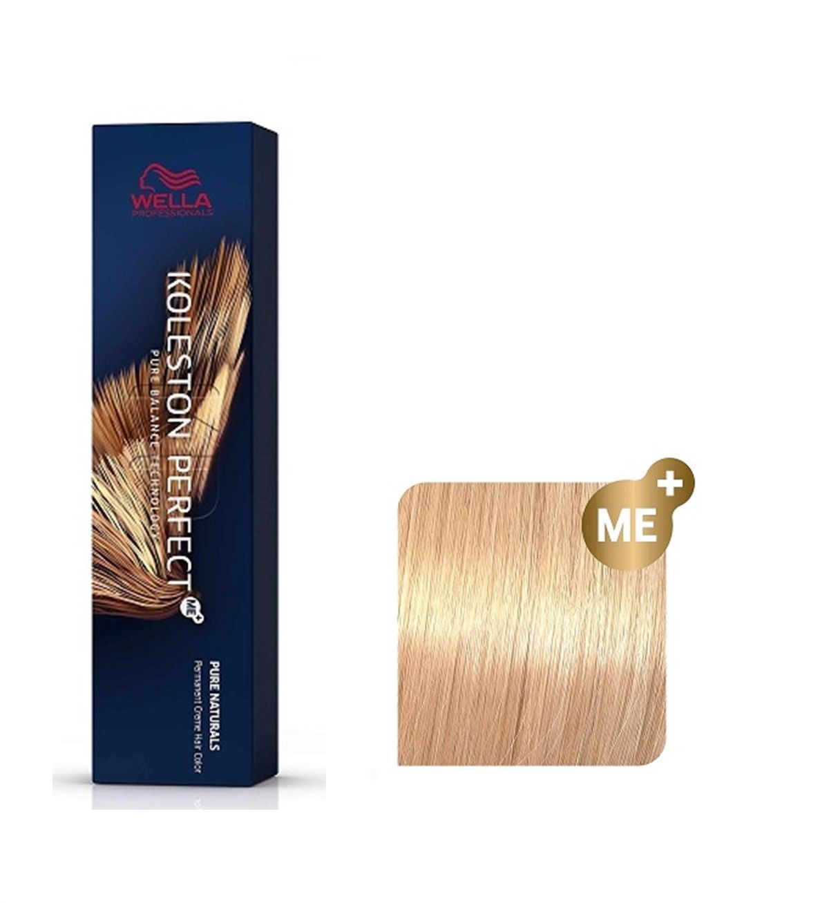 Vopsea de Par 10/3 Permanenta - Rich Naturals Koleston Perfect Me+ Blond Auriu Deschis Luminos - Wella - HNIcosmetice.ro