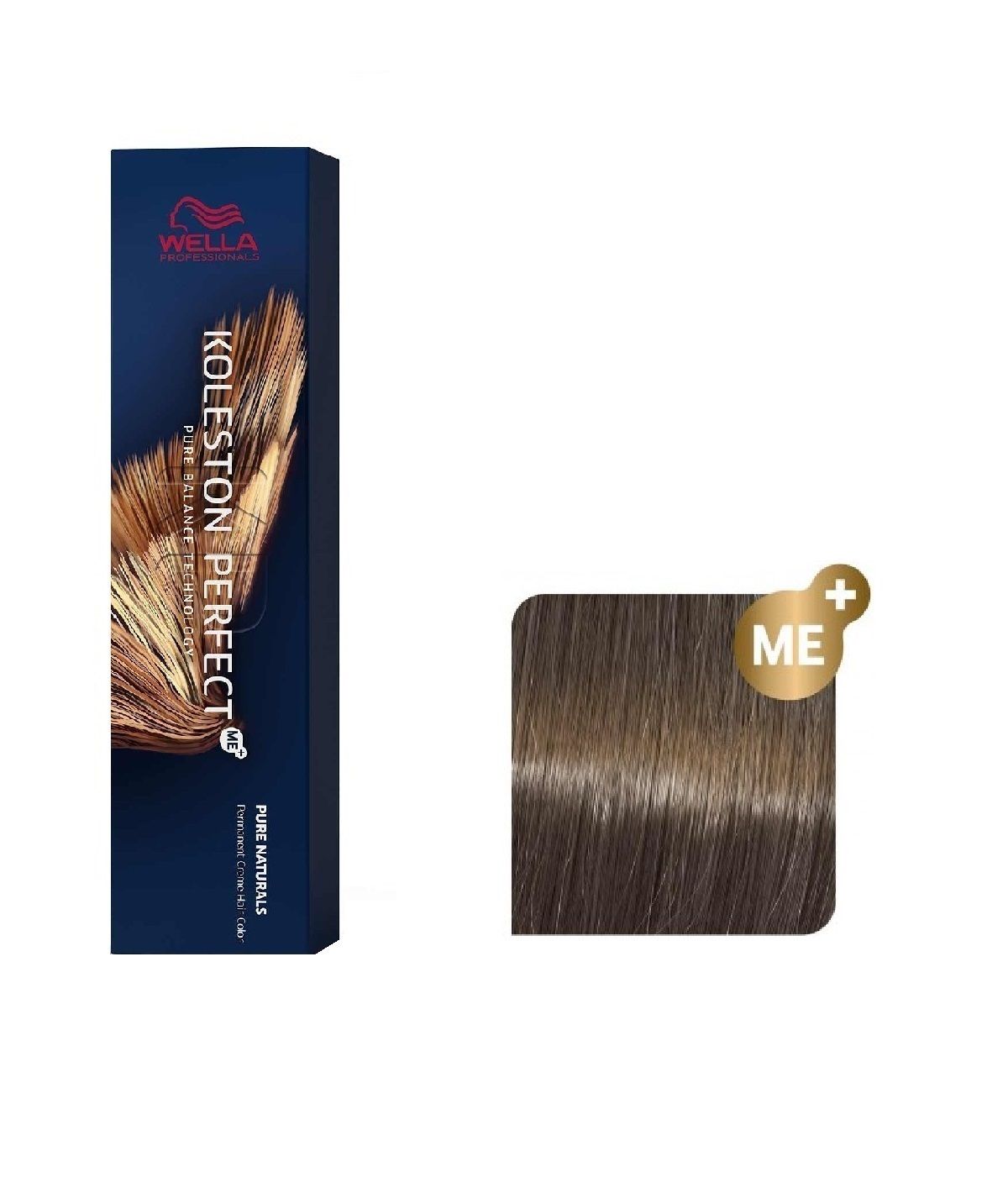 Vopsea de Par 7/1 Permanenta - Rich Naturals Koleston Perfect Me+ Blond Mediu Cenusiu - Wella - HNIcosmetice.ro