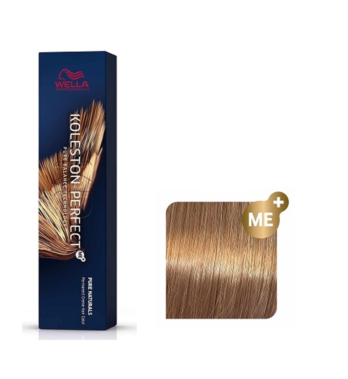 Vopsea de Par 8/3 Permanenta - Rich Naturals Koleston Perfect Me+ Blond Auriu Deschis - Wella - HNIcosmetice.ro