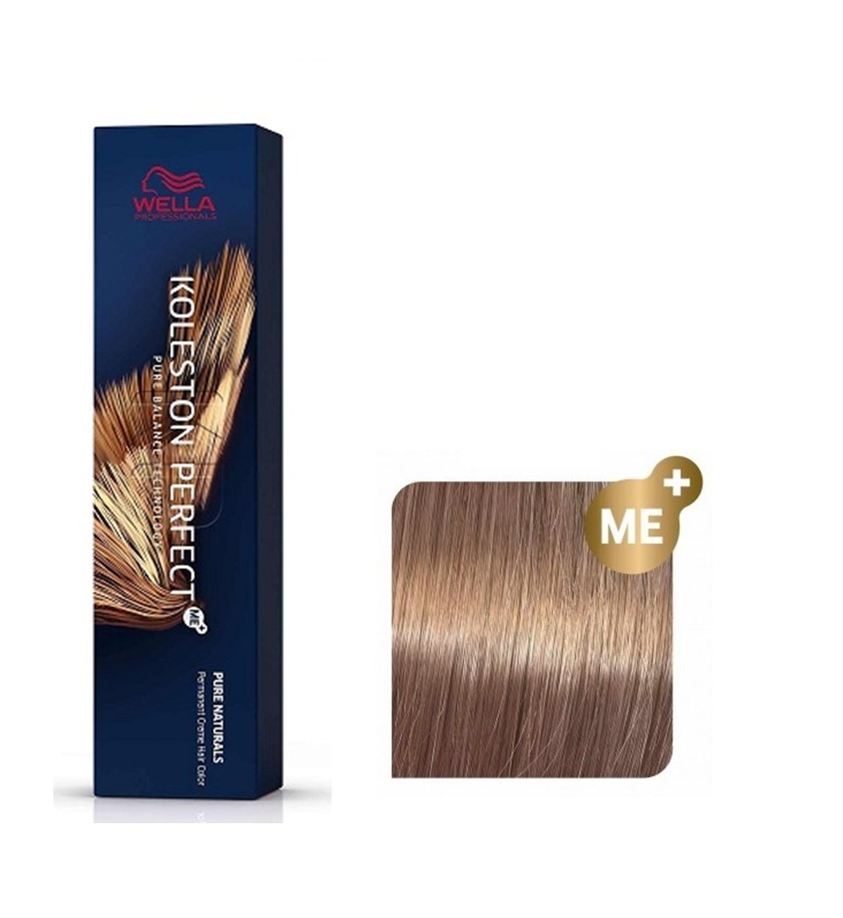 Vopsea de Par 8/38 Permanenta - Rich Naturals Koleston Perfect Me+ Blond Albastrui Auriu Deschis - Wella - HNIcosmetice.ro