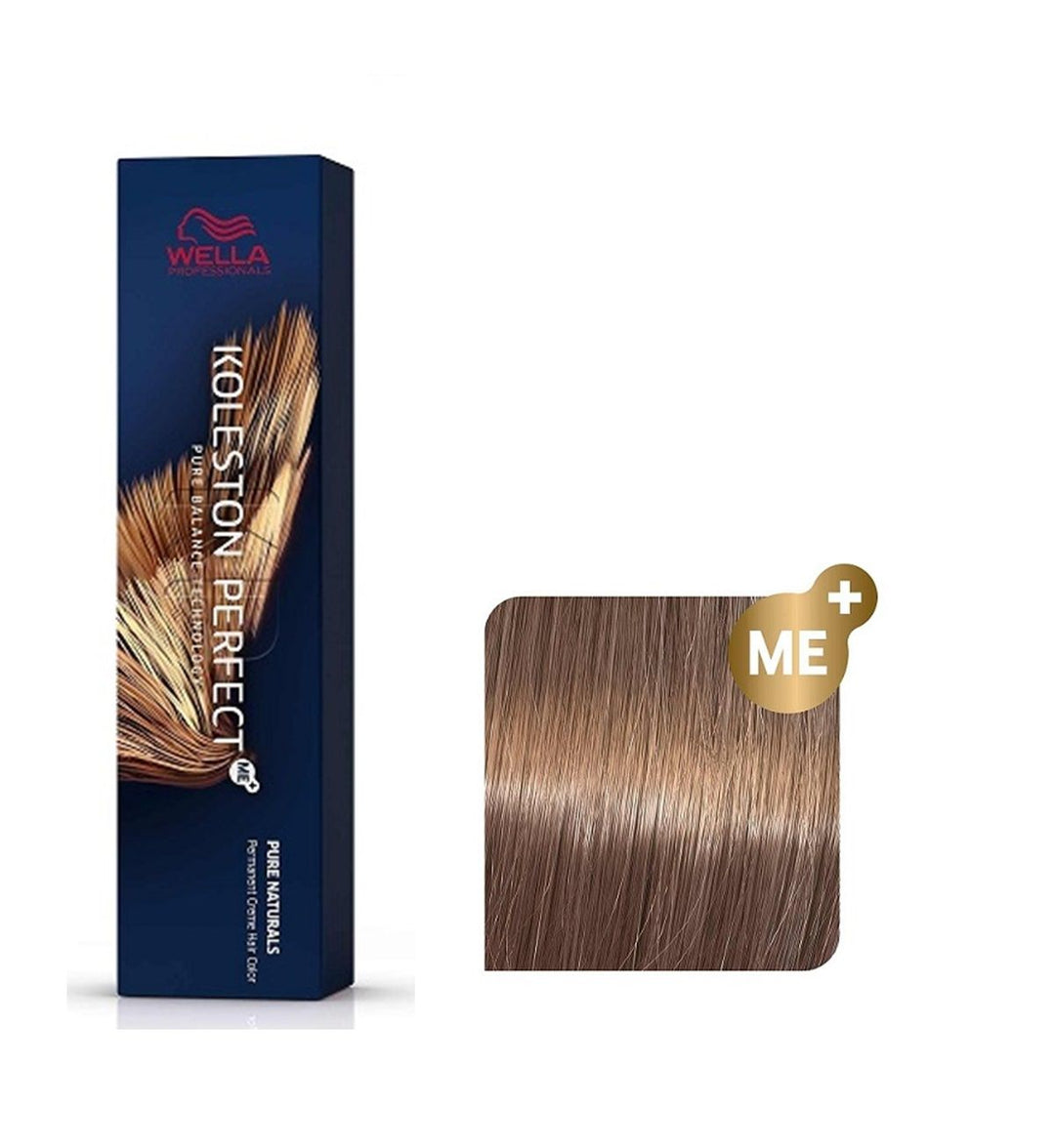 Vopsea de Par 8/97 Permanenta - Rich Naturals Koleston Perfect Me+ Blond Castaniu Perlat Deschis - Wella