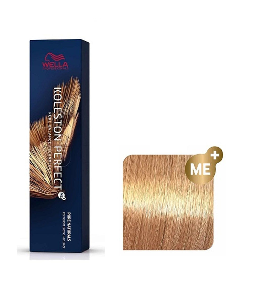 Vopsea de Par 9/3 Permanenta - Rich Naturals Koleston Perfect Me+ Blond Auriu Luminos - Wella