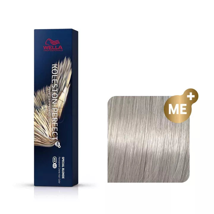Vopsea de Par 12/89 Permanenta - Special Blonde Koleston Perfect Me+ Blond Special Albastrui Perlat - Wella - HNIcosmetice.ro