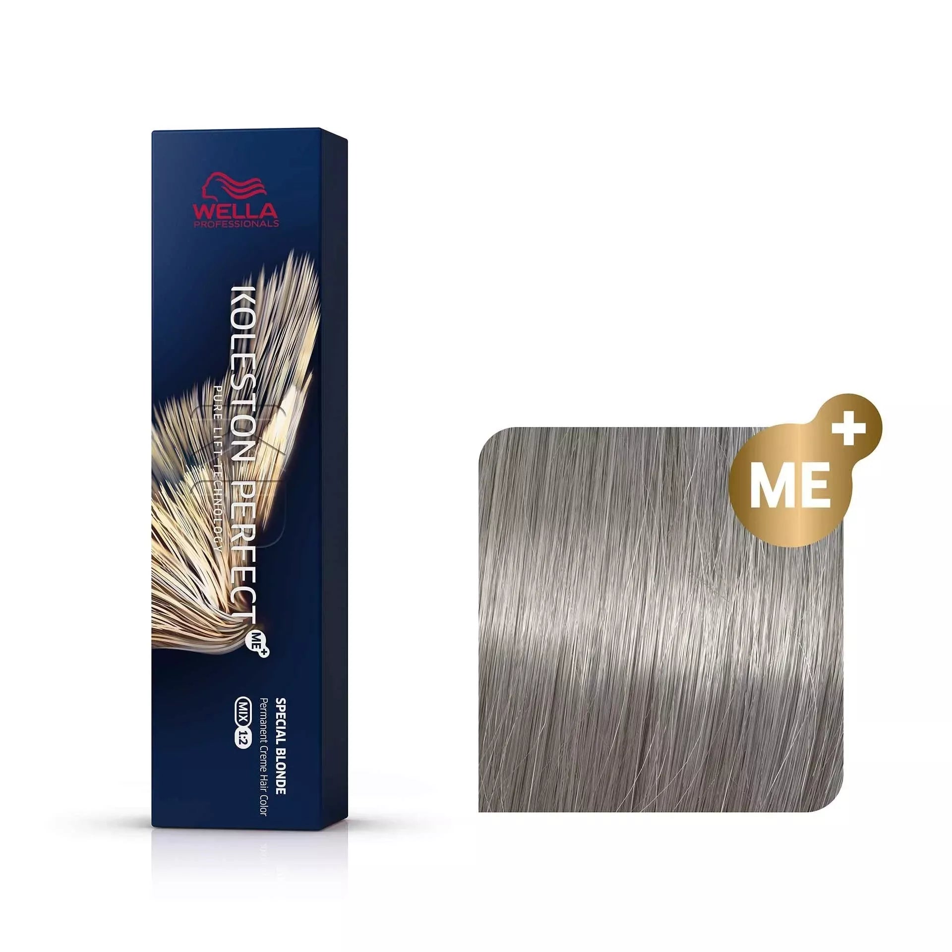 Vopsea de Par 12/11 Permanenta - Special Blonde Koleston Perfect Me+ Blond Special Cenusiu Intens 60ml - Wella - HNIcosmetice.ro