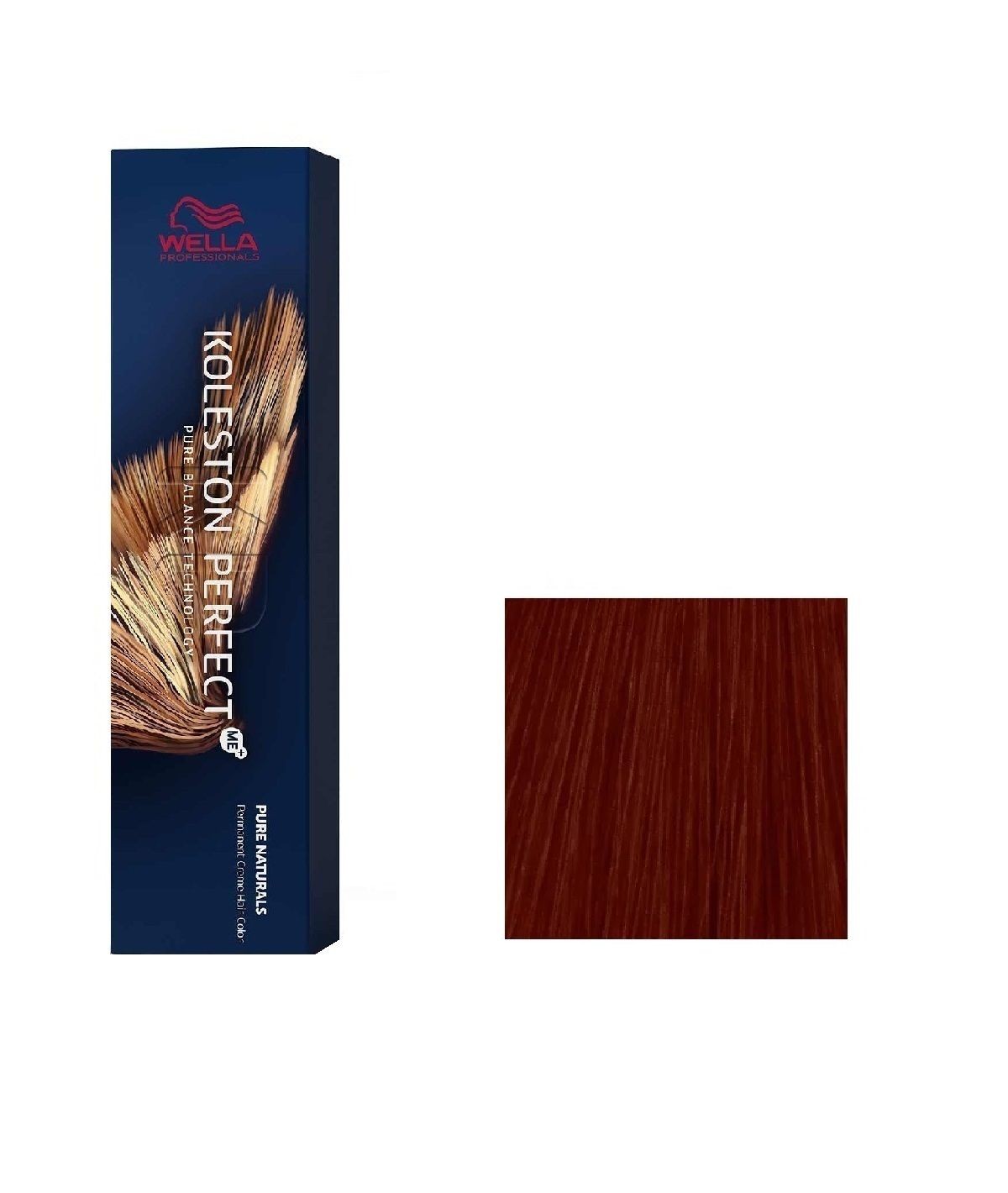 Vopsea de Par 44/44 Permanenta - Vibrant Reds Koleston Perfect Castaniu Mediu Rosu Intens - Wella - HNIcosmetice.ro