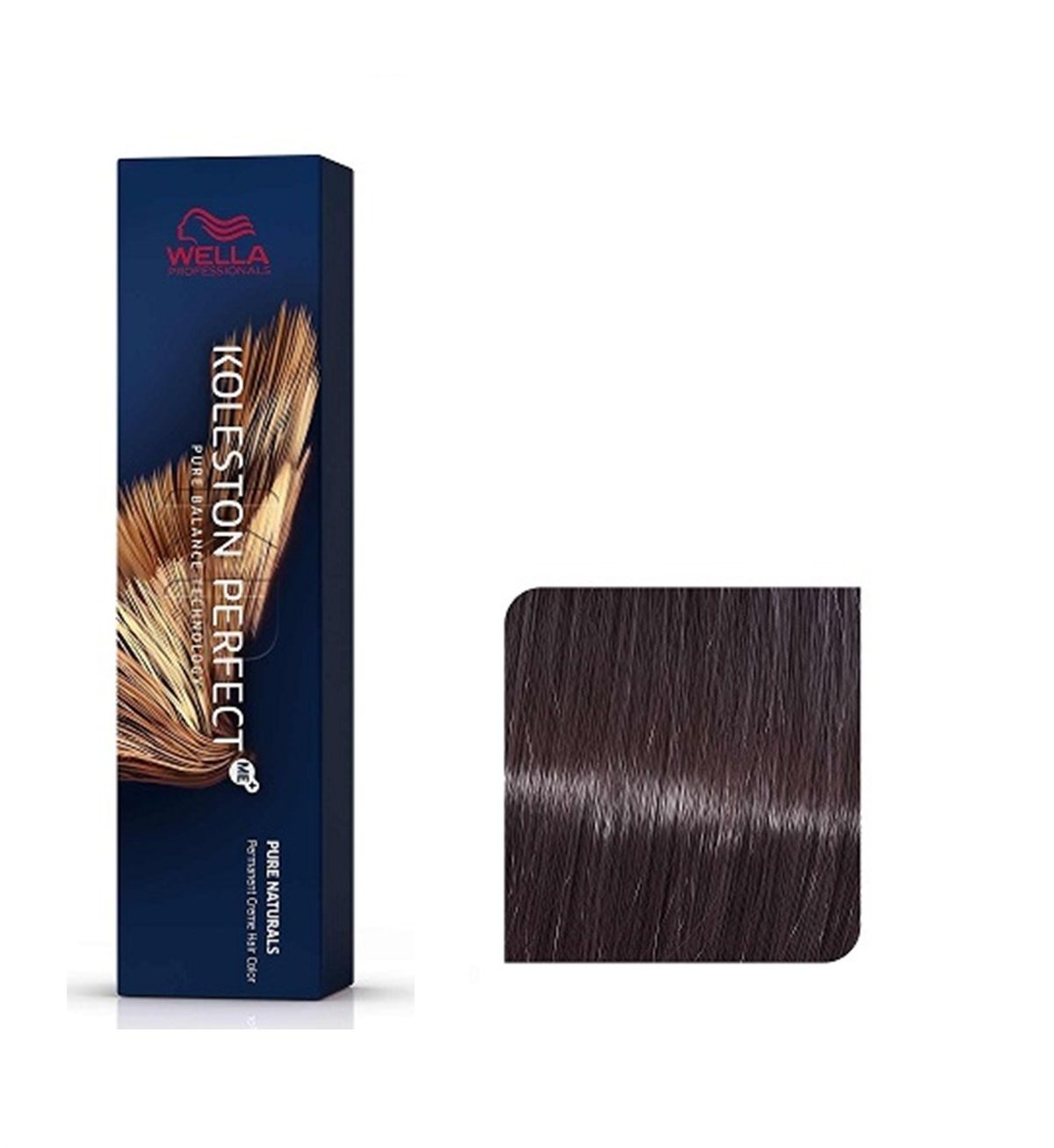 Vopsea de Par 55/66 Permanenta - Vibrant Reds Koleston Perfect Castaniu Violet Intens Deschis - Wella - HNIcosmetice.ro