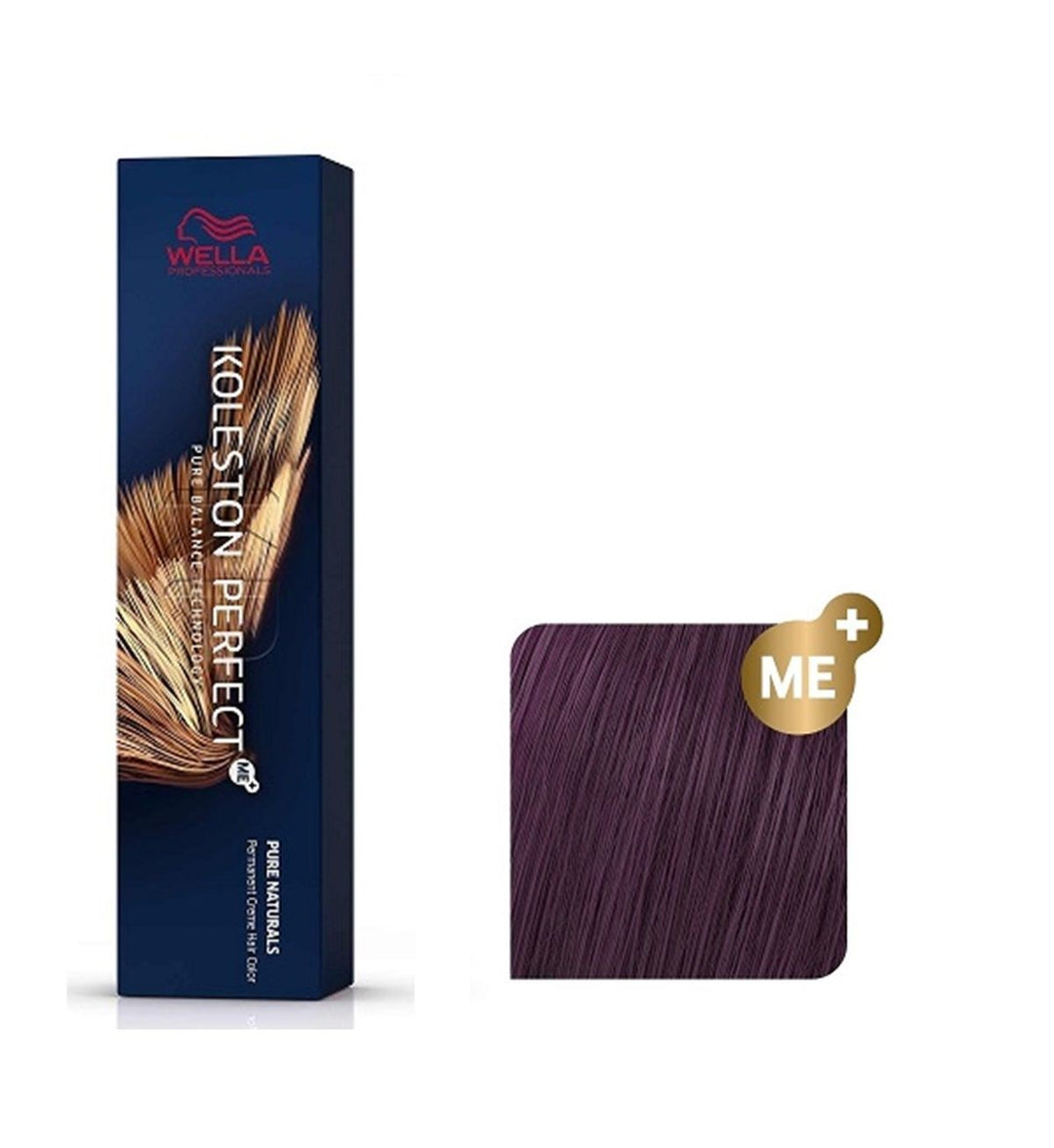 Vopsea de Par 33/66 Permanenta - Vibrant Reds Koleston Perfect Me+ Castaniu Violet Intens Inchis - Wella