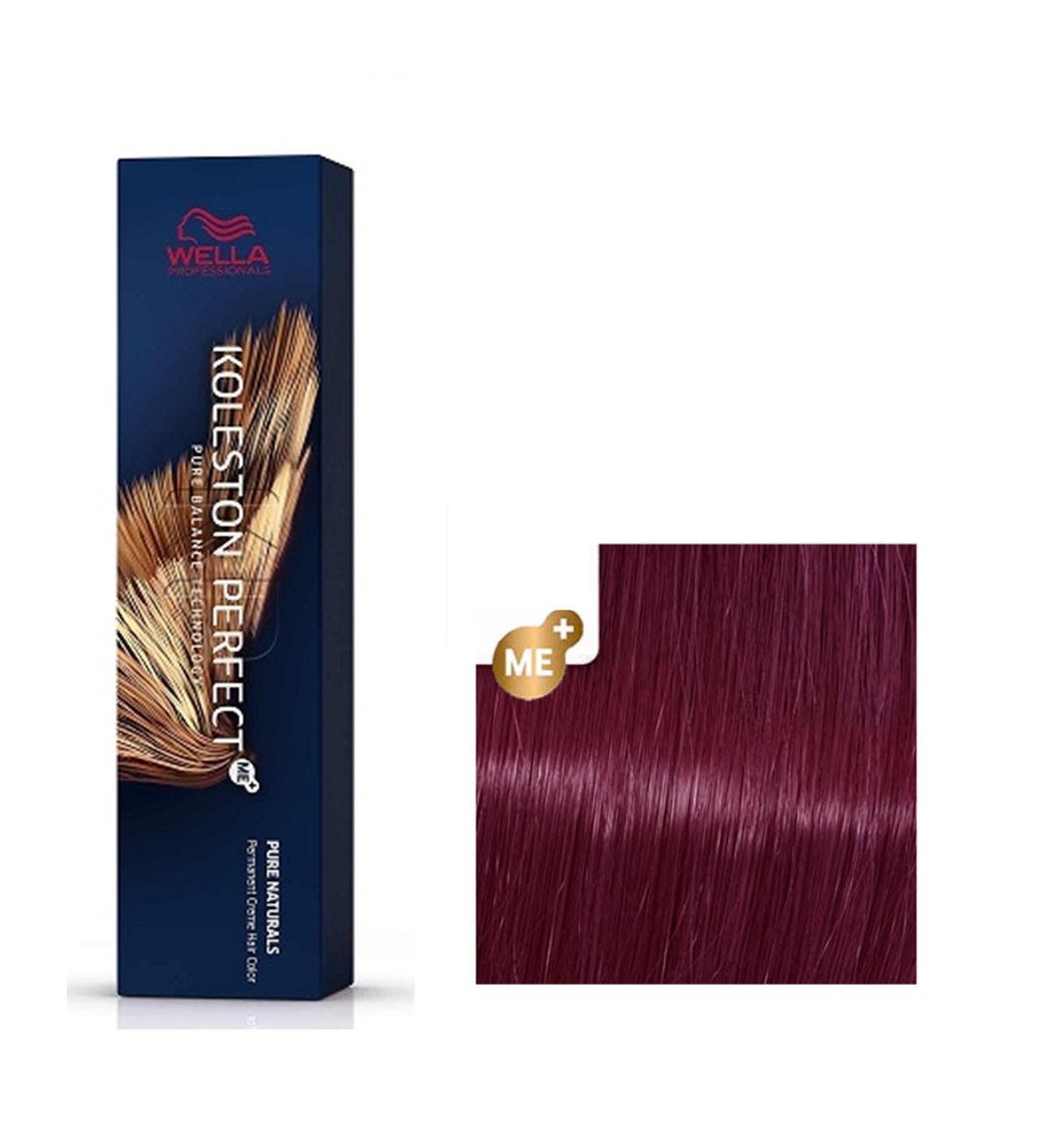 Vopsea de Par 44/66 Permanenta - Vibrant Reds Koleston Perfect Me+ Castaniu Violet Intens Mediu - Wella - HNIcosmetice.ro