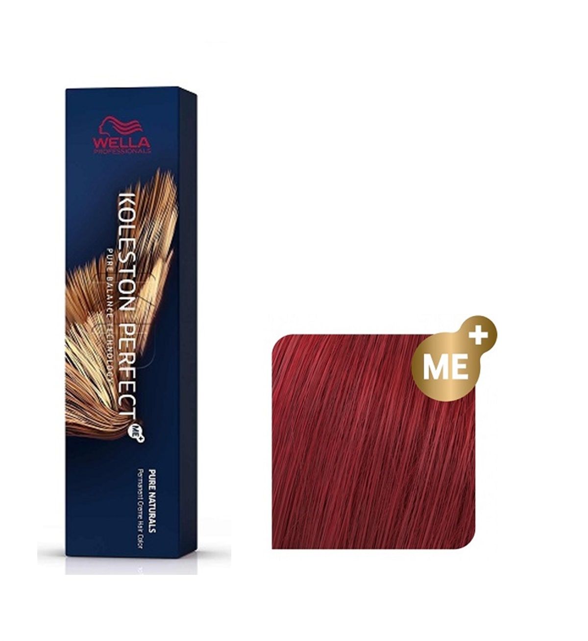 Vopsea de Par 6/45 Permanenta - Vibrant Reds Koleston Perfect Me+ Blond Roscat Mahon Inchis - Wella - HNIcosmetice.ro
