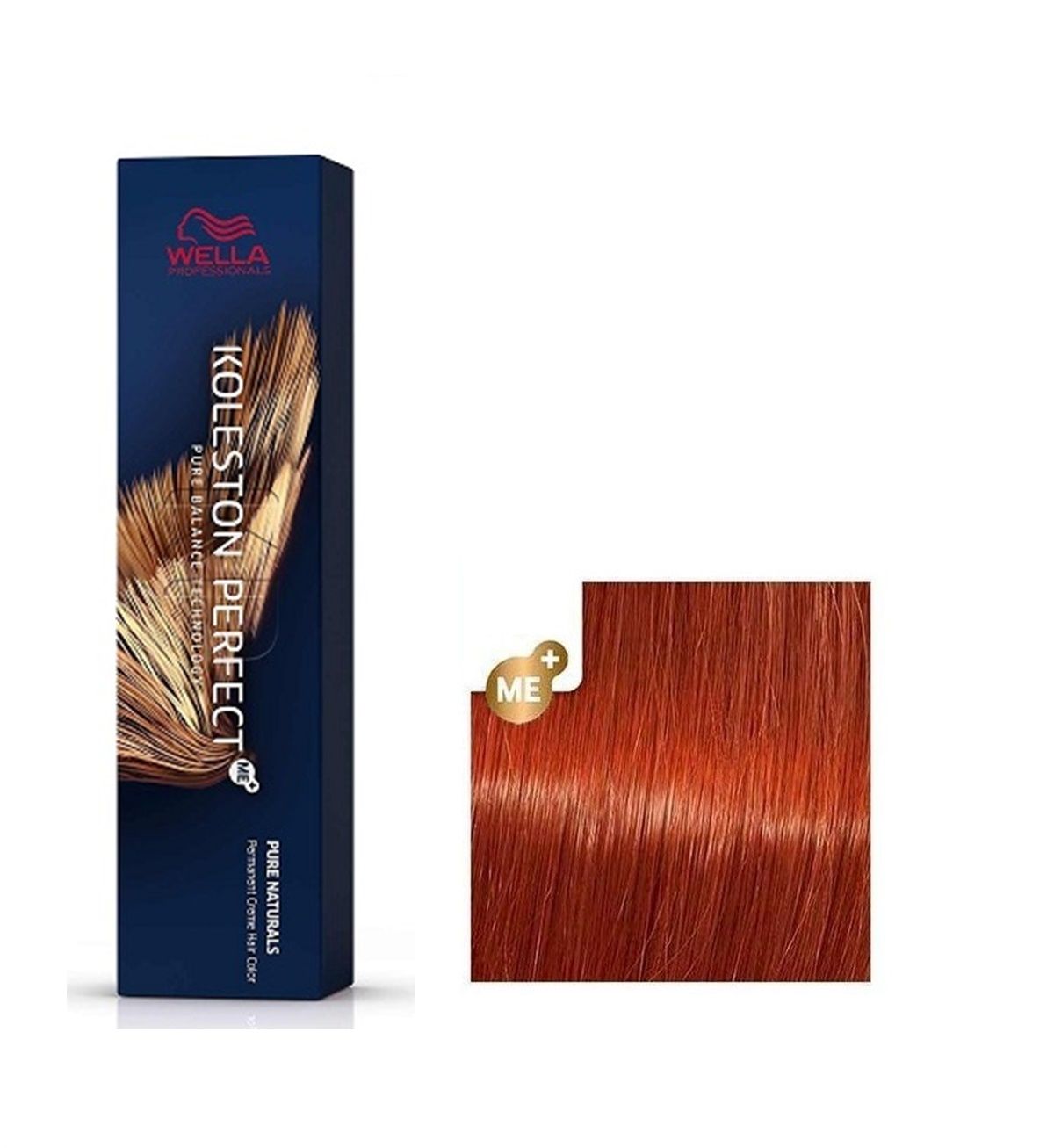 Vopsea de Par 77/43 Permanenta - Vibrant Reds Koleston Perfect Me+ Blond Roscat Auriu Mediu  - Wella - HNIcosmetice.ro