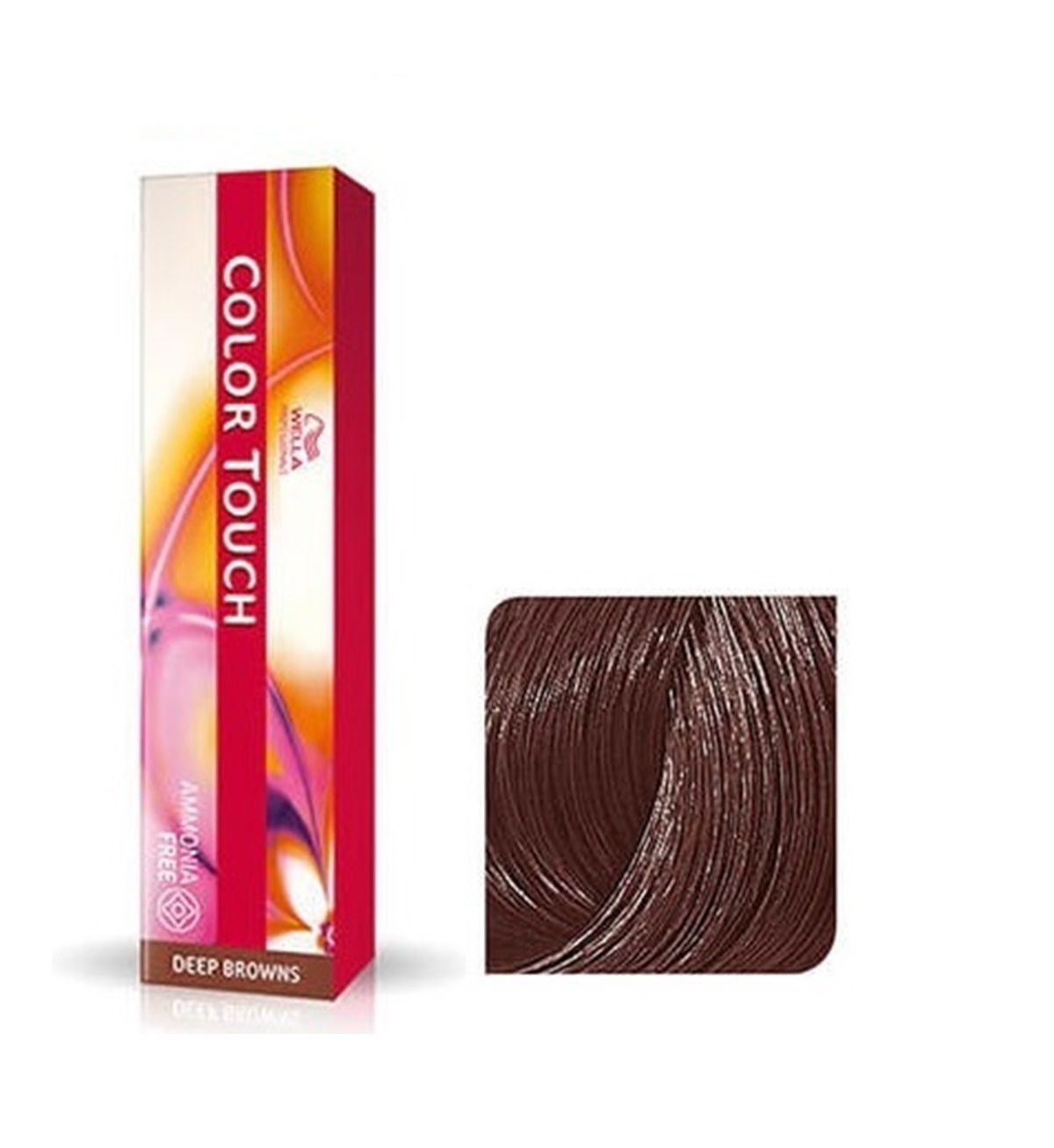 Vopsea de Par 6/77 Semi-permanenta Fara Amoniac - Deep Browns Color Touch Blond Maro Intens Inchis - Wella - HNIcosmetice.ro