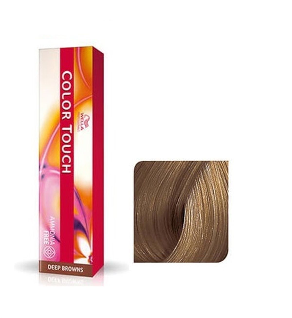 Vopsea de Par 8/71 Semi-permanenta Fara Amoniac - Deep Browns Color Touch Blond Cenusiu Maro Deschis - Wella - HNIcosmetice.ro