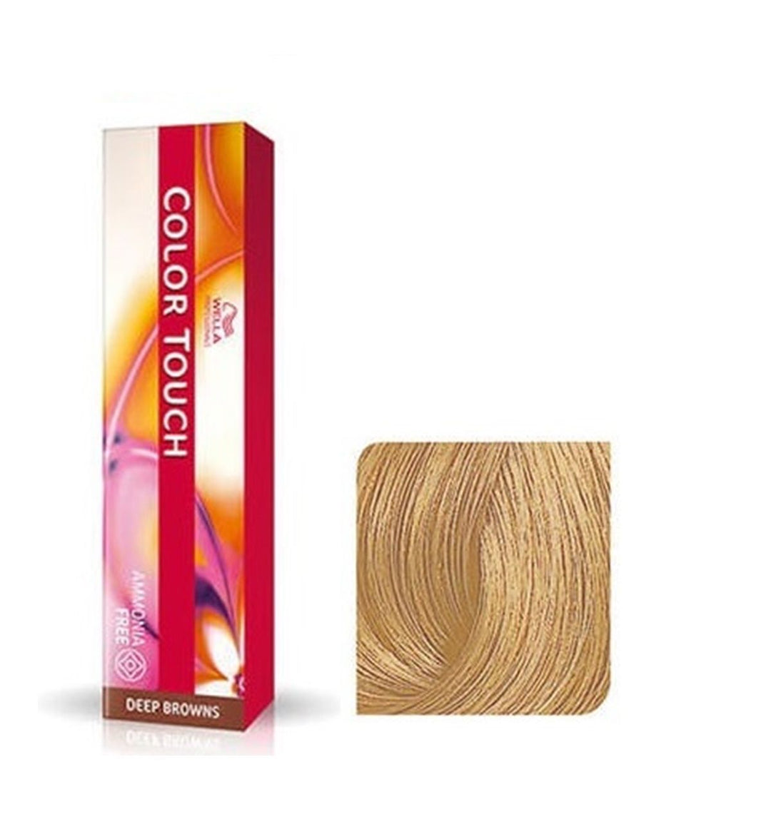 Vopsea de Par 9/73 Semi-permanenta Fara Amoniac - Deep Browns Color Touch Blond Auriu Maro Foarte Deschis - Wella