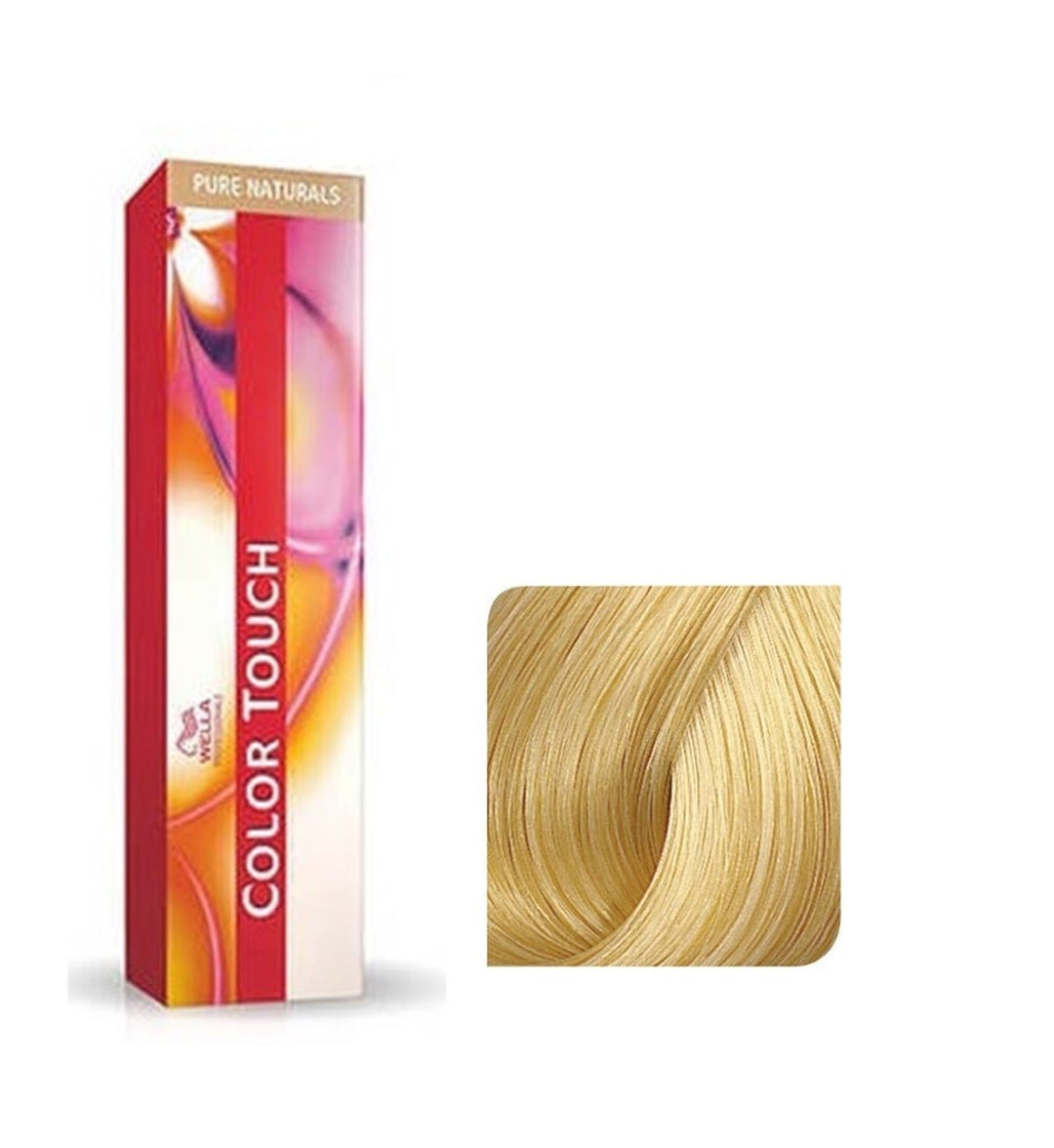 Vopsea de Par 10/0 Semi-permanenta Fara Amoniac - Pure Naturals Color Touch Blond Platinat - Wella