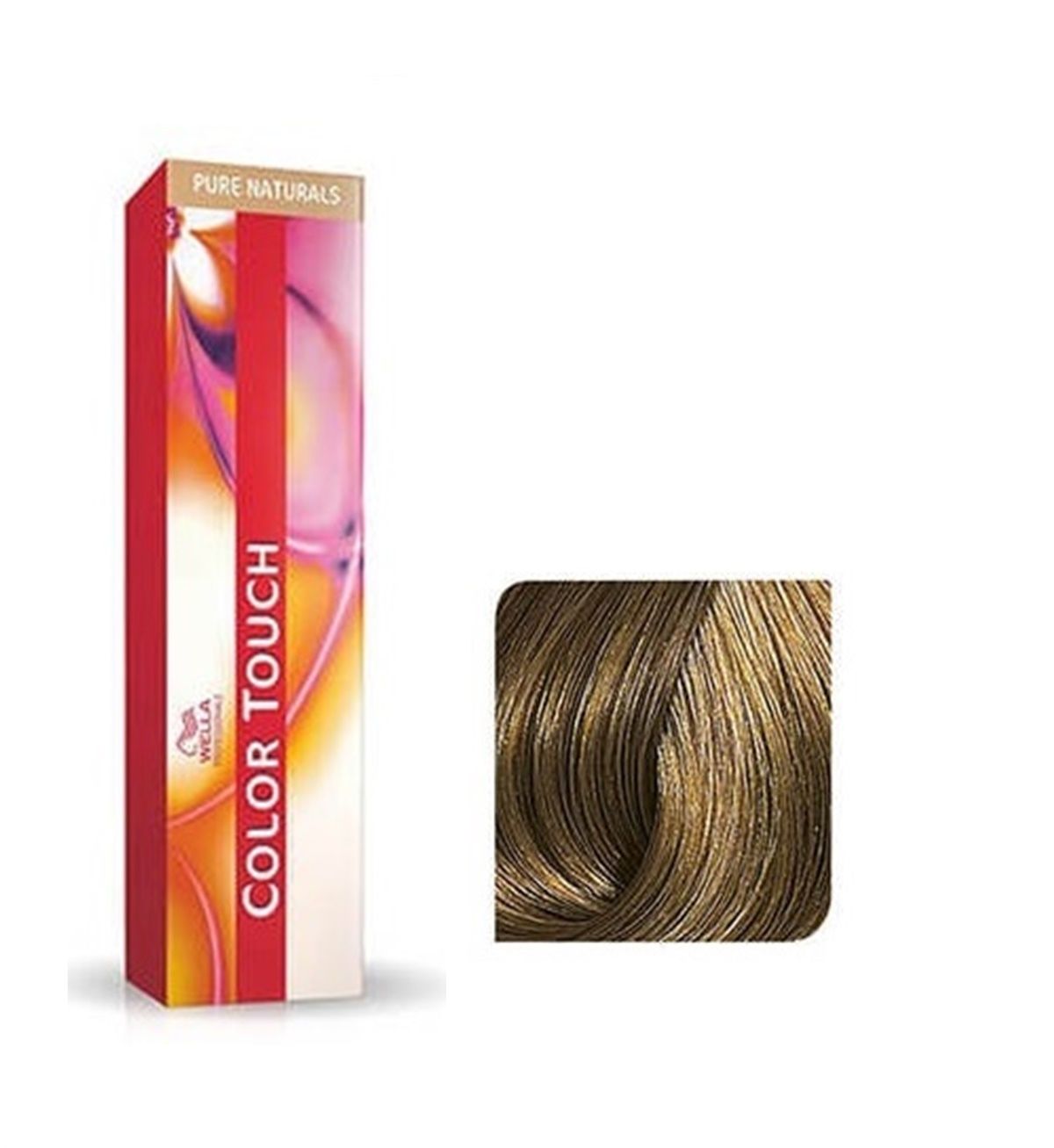 Vopsea de Par 6/0 Semi-permanenta Fara Amoniac - Pure Naturals Color Touch Blond Inchis - Wella - HNIcosmetice.ro