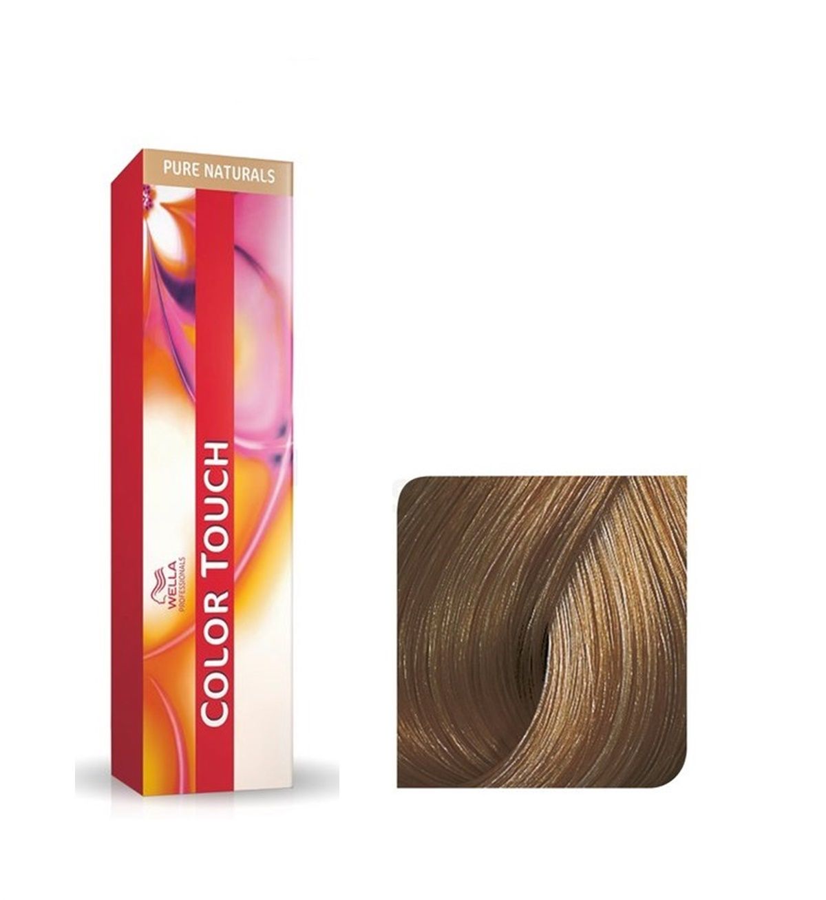 Vopsea de Par 7/03 Semi-permanenta Fara Amoniac - Pure Naturals Color Touch Blond Auriu Natural Mediu - Wella - HNIcosmetice.ro