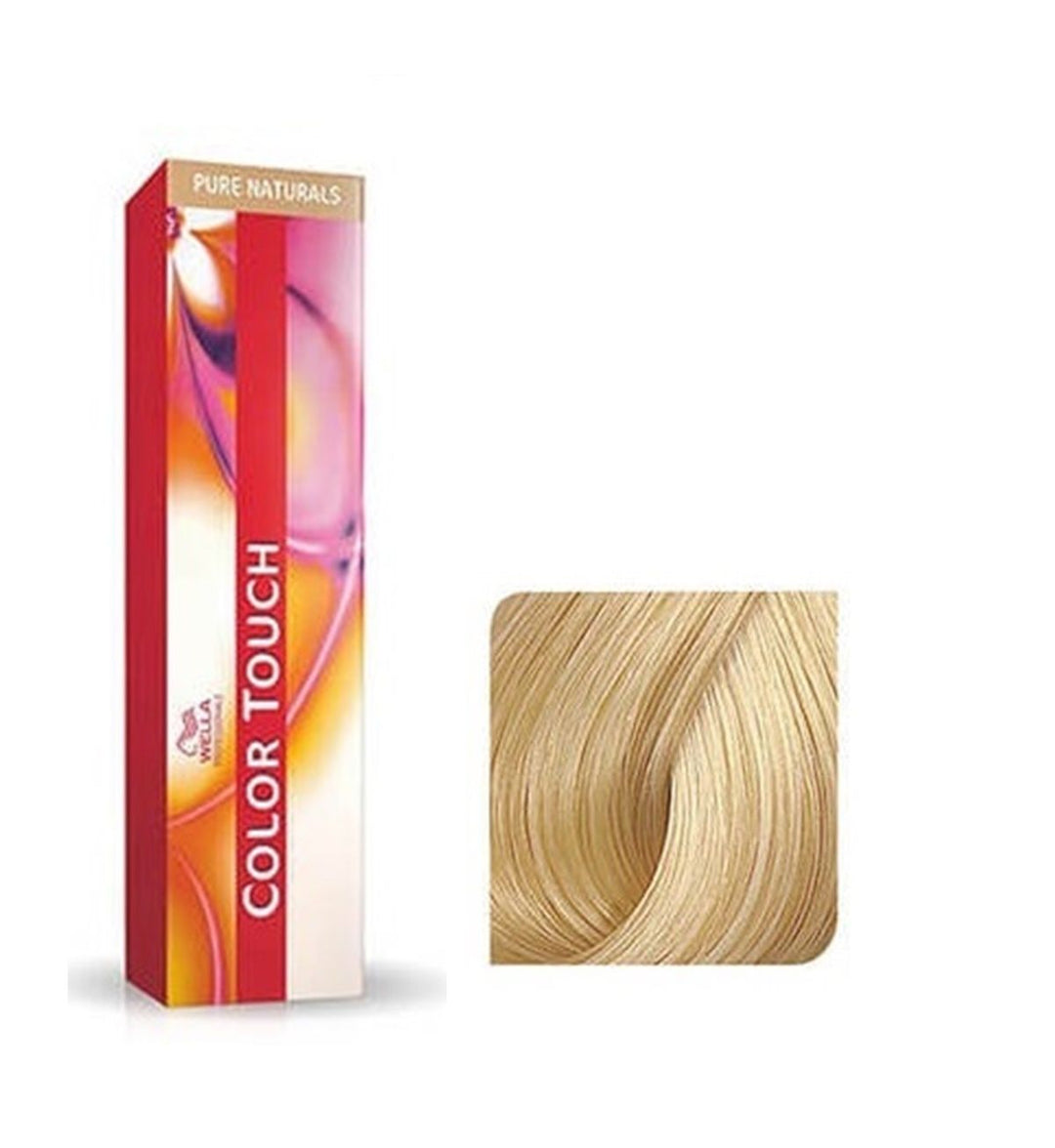 Vopsea de Par 9/01 Semi-permanenta Fara Amoniac - Pure Naturals Color Touch Blond Cenusiu Natural Foarte Deschis - Wella