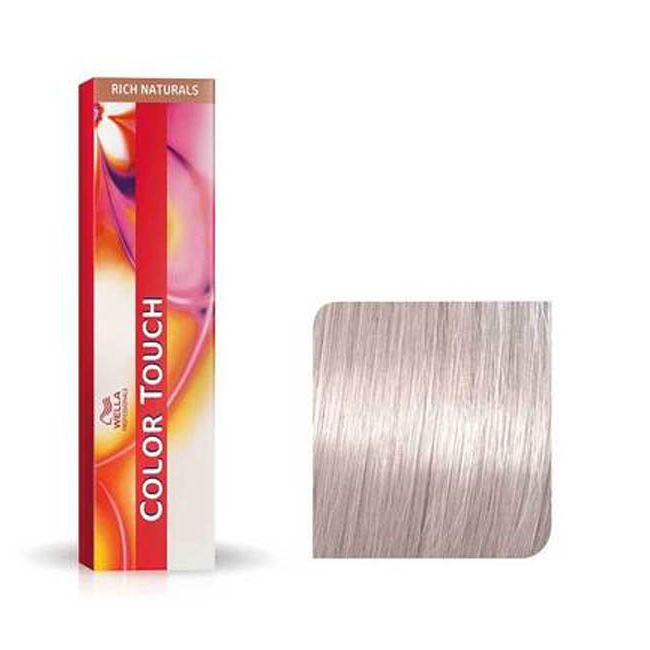 Vopsea de Par 9/96 Semi-permanenta Fara Amoniac - Rich Naturals Color Touch Blond Luminos Albastrui Violet - Wella