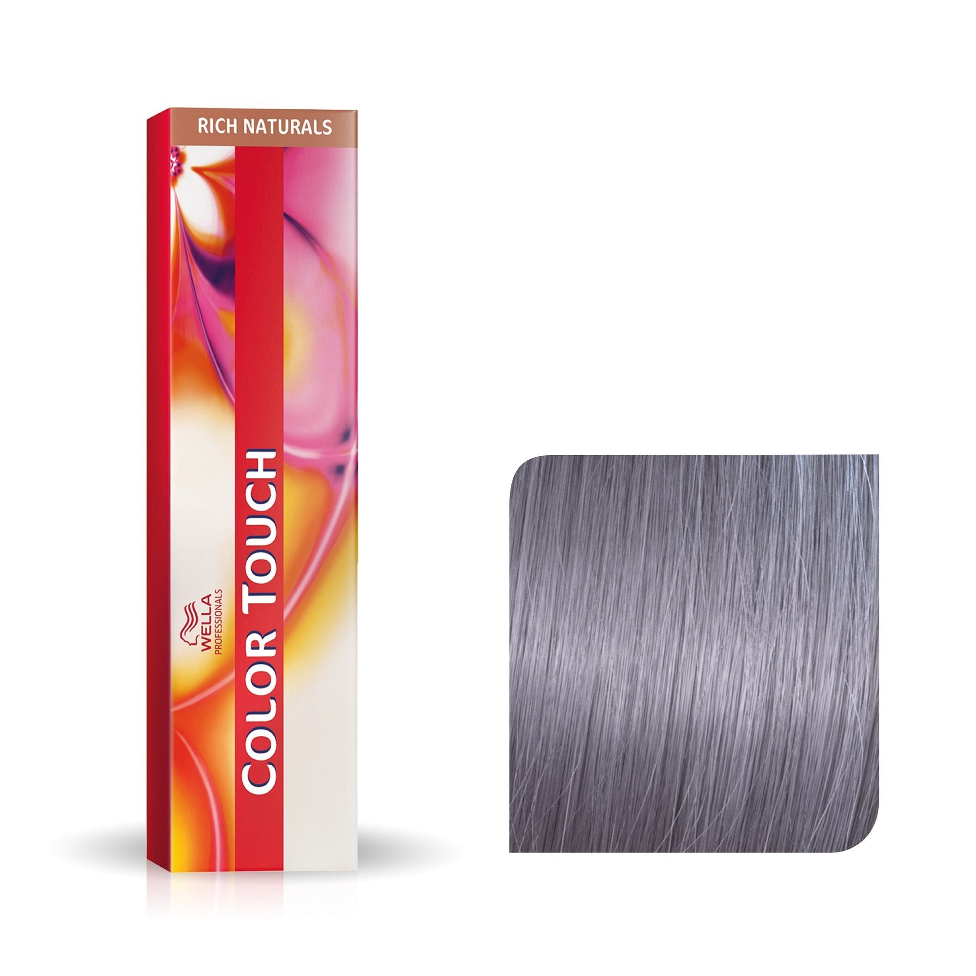 Vopsea de Par 7/86 Semi-permanenta Fara Amoniac - Rich Naturals Color Touch Blond Mediu Perlat Violet 60ml  - Wella - HNIcosmetice.ro