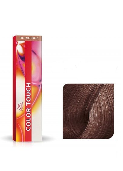 Vopsea de Par 6/35 Semi-permanenta Fara Amoniac - Rich Naturals Color Touch Blond Mahon Auriu Inchis - Wella