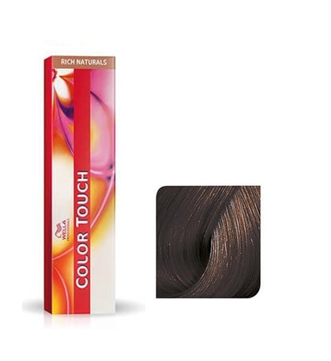 Vopsea de Par 5/97 Semi-permanenta Fara Amoniac - Rich Naturals Color Touch Castaniu Maro Perlat Deschis - Wella